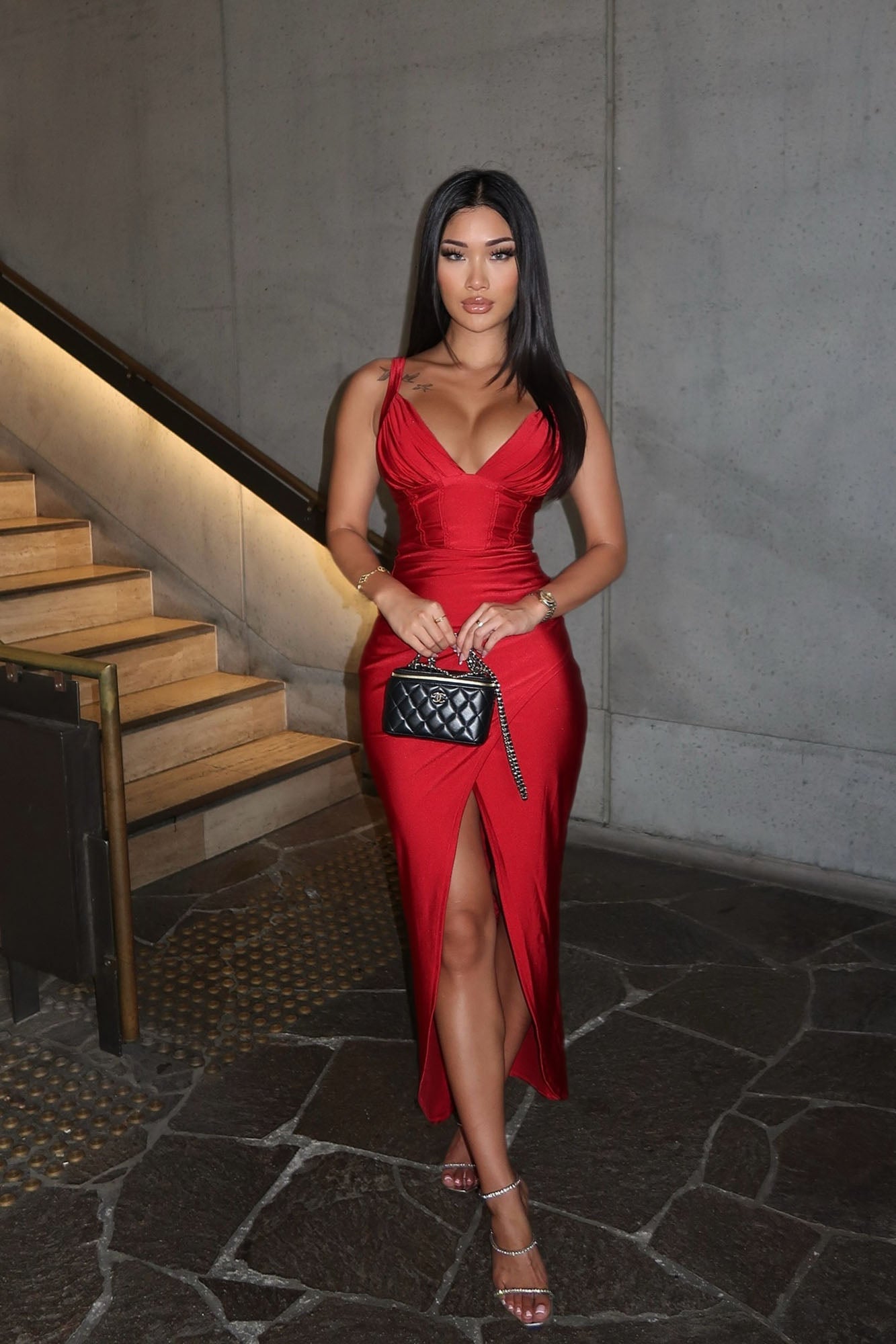 On Scene Maxi Dress - Red image 2