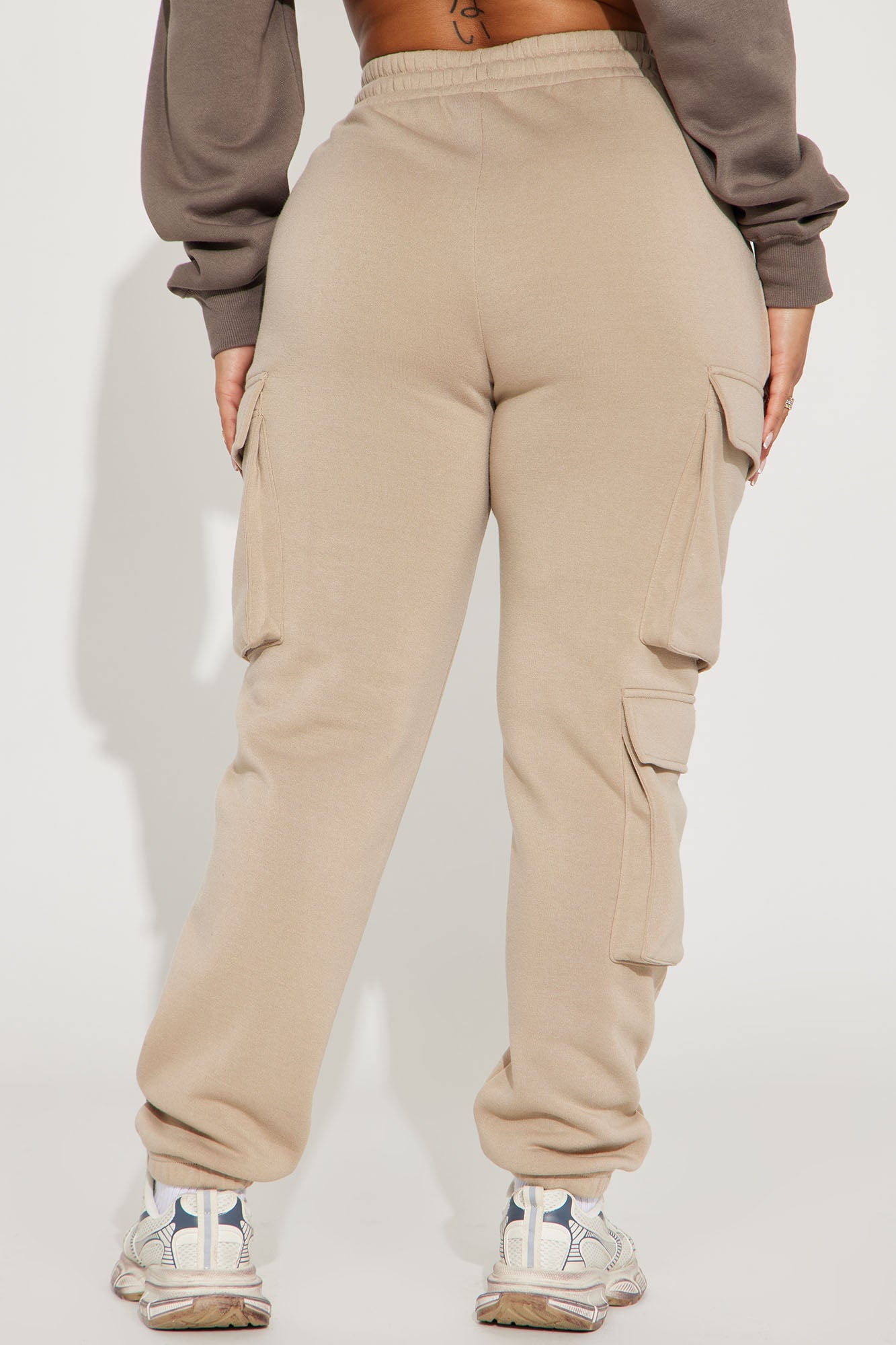 Hazel Cargo Lounge Jogger - Khaki image 6