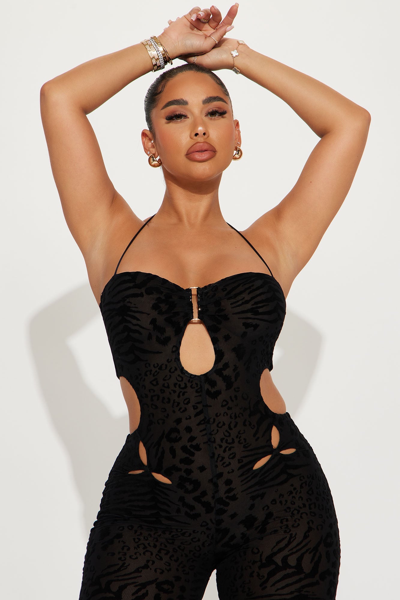 Bad Gal Jumpsuit - Black image 2