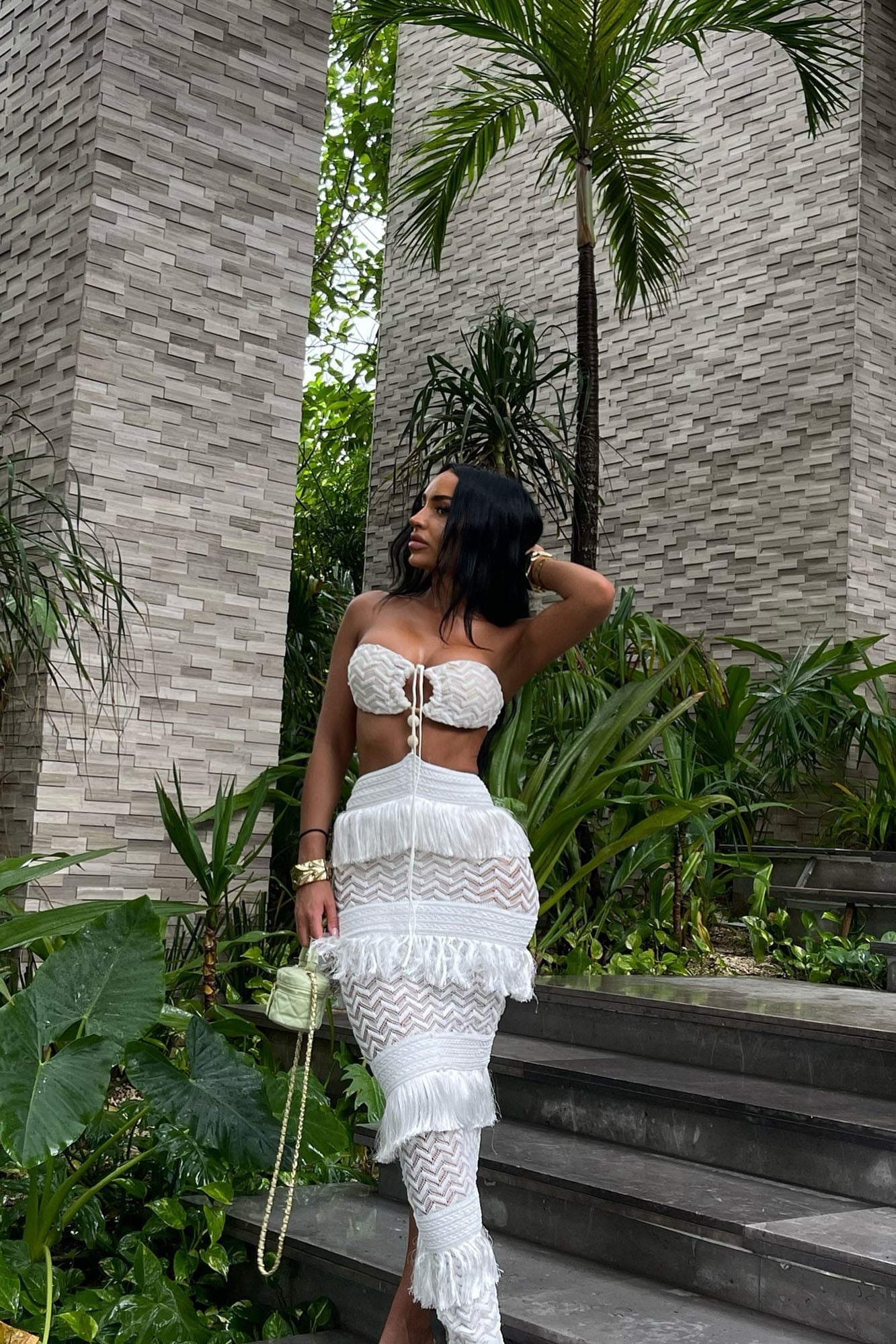 Coastal Dream Maxi Dress - White image 1