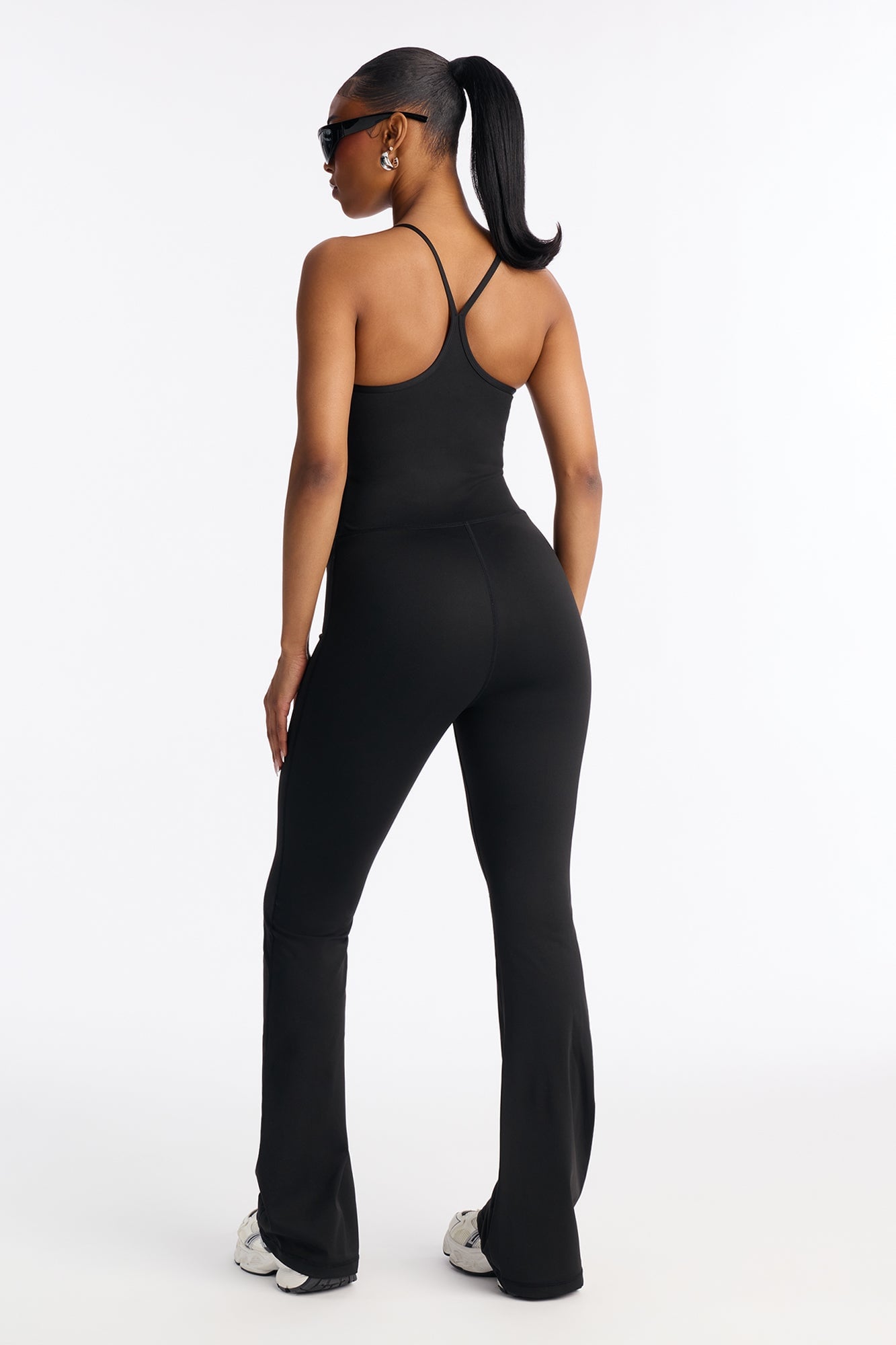 Feelin' Herself Flare Leg Jumpsuit - Black image 8