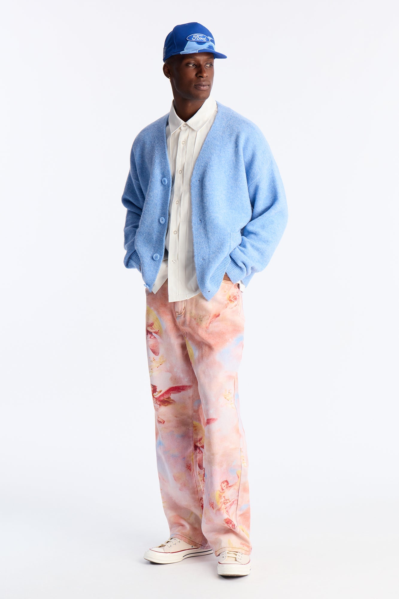 Baggy Angels Within The Clouds Jean - Pink image 6