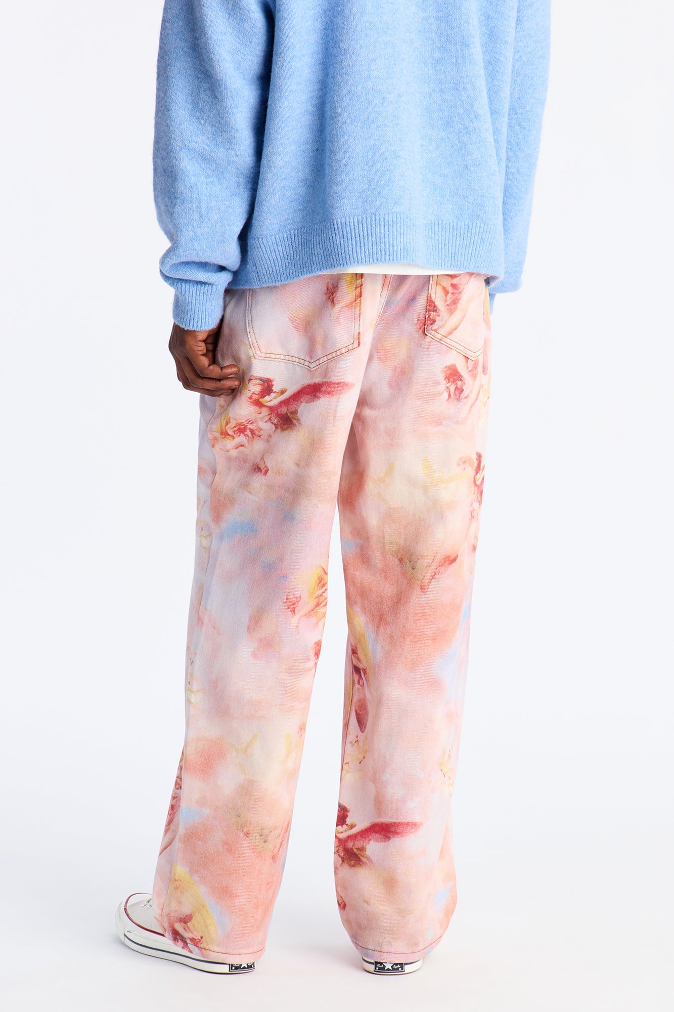 Baggy Angels Within The Clouds Jean - Pink image 9