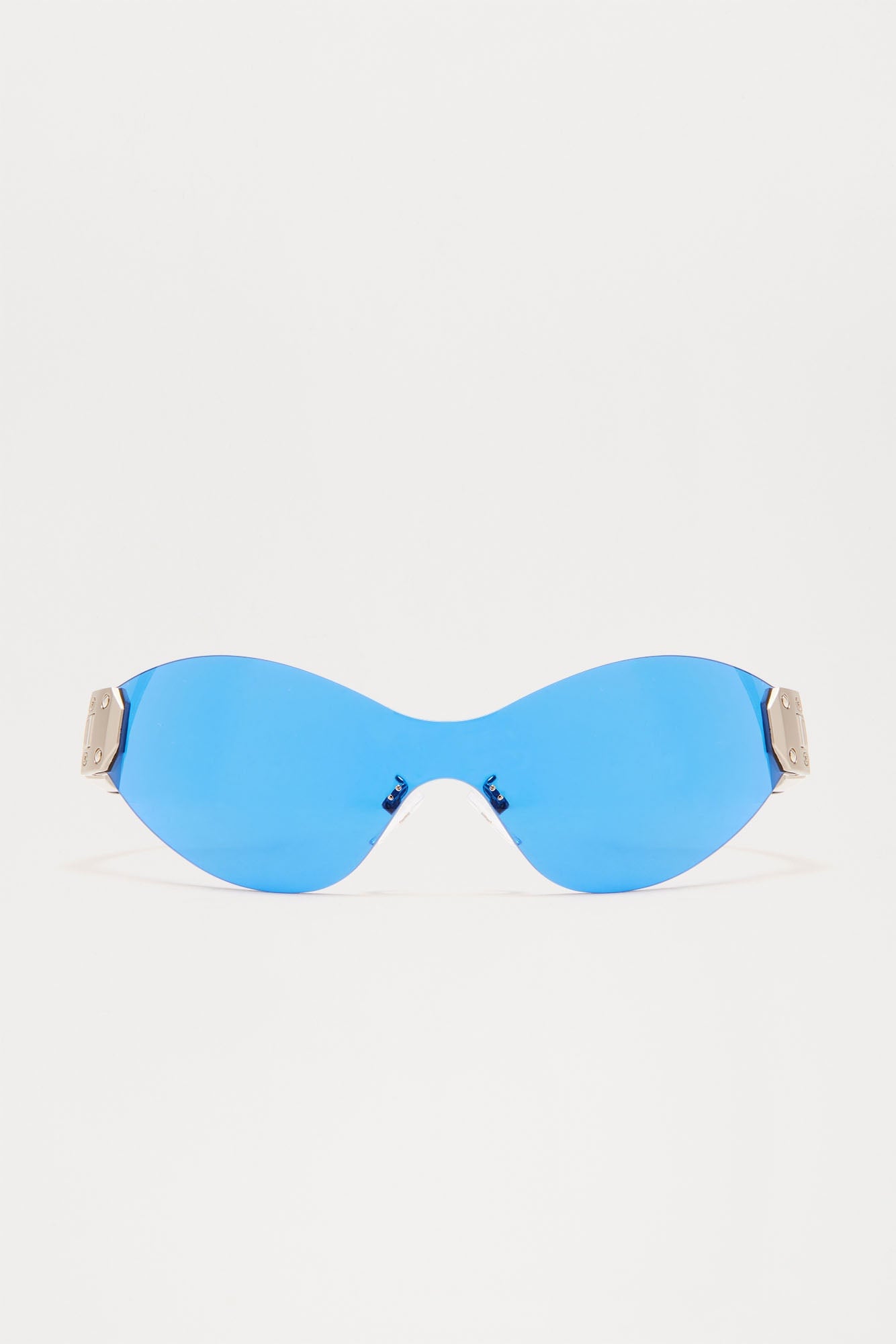Lit Shield Sunglasses - Blue image 3