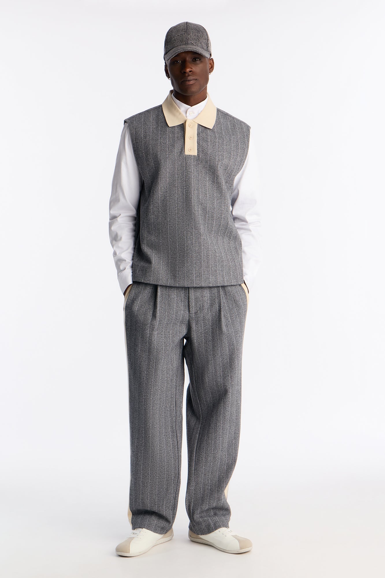 Doheny Sleeveless Polo - Grey image 5