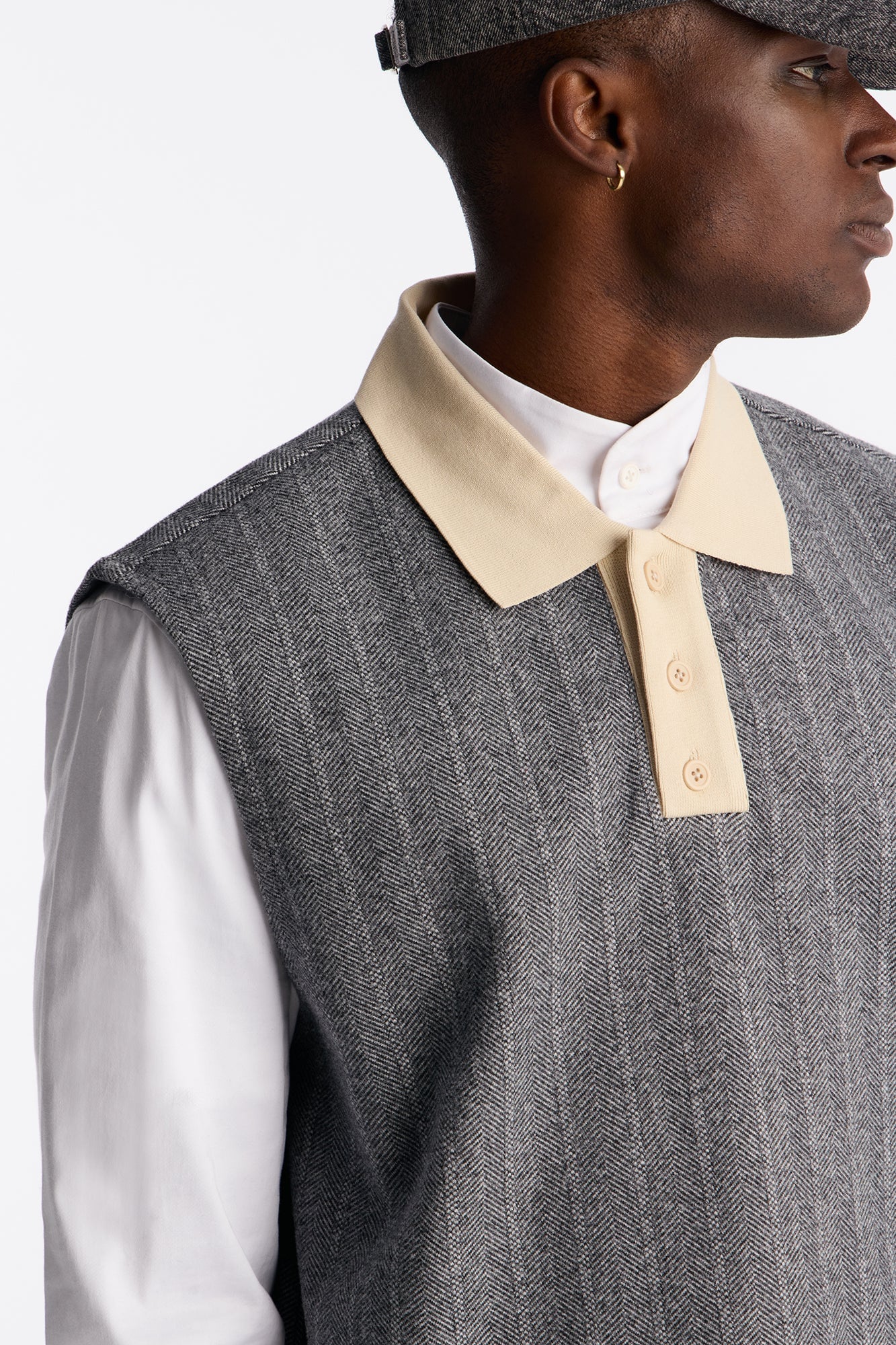 Doheny Sleeveless Polo - Grey image 6