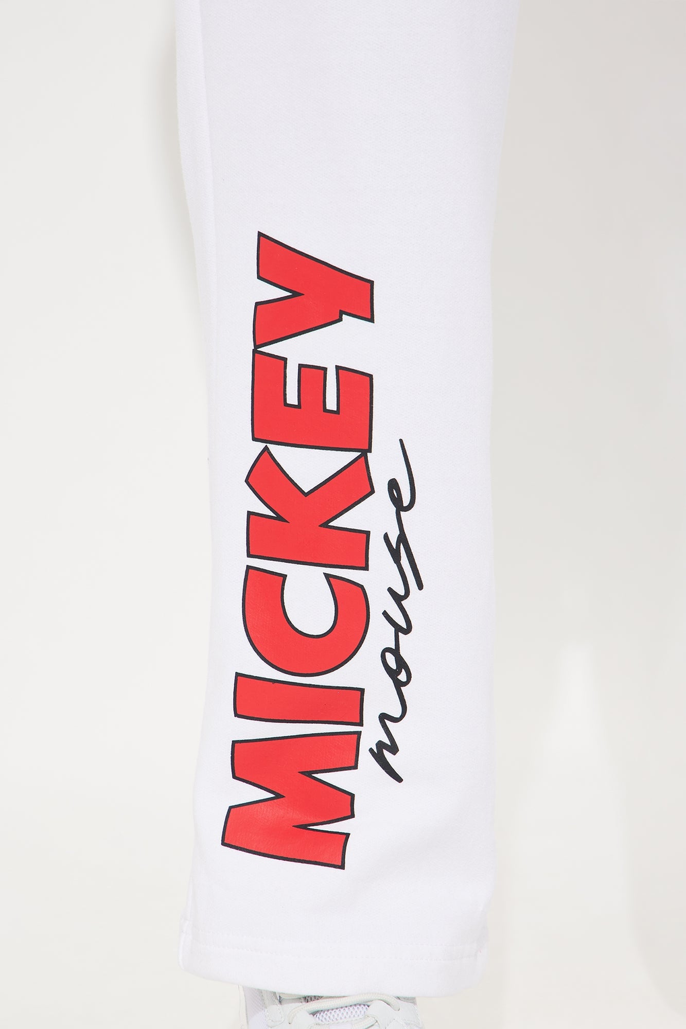 Mickey Mouse Wide Leg Pant - White image 7