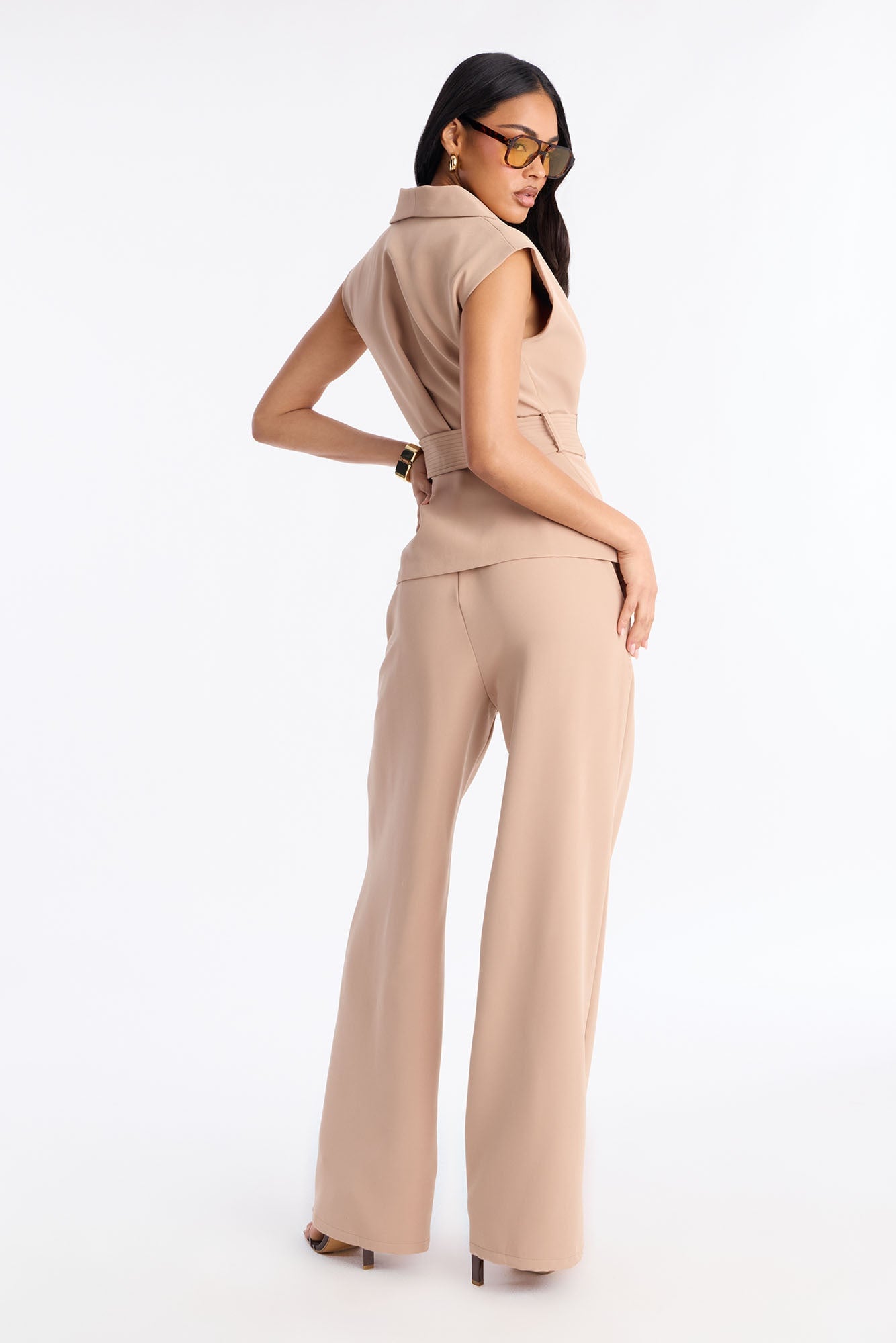 Defining Moves Vest Pant Set - Nude image 8