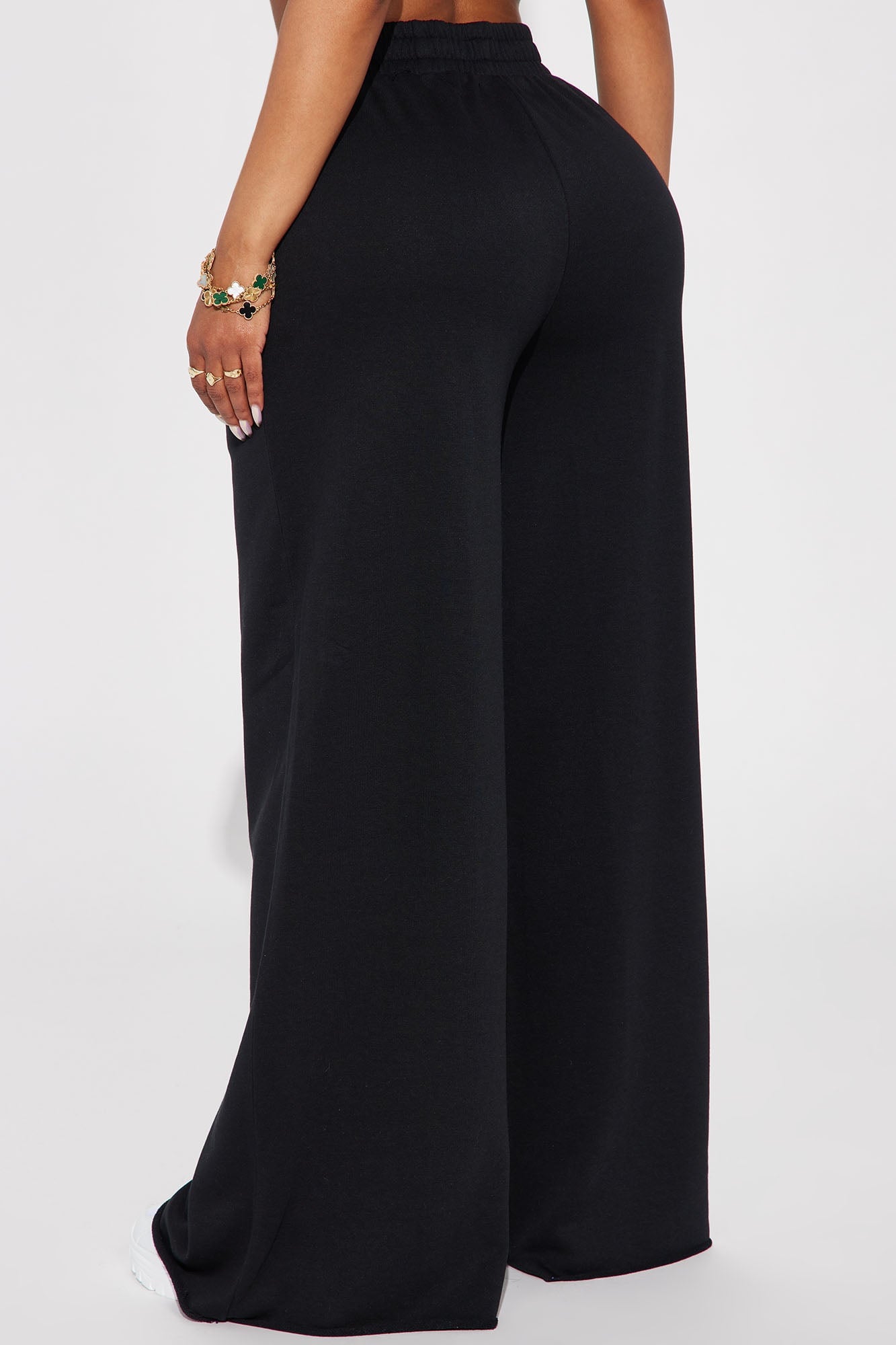 Fair Game Lounge Wide Leg Pant - Black image 6