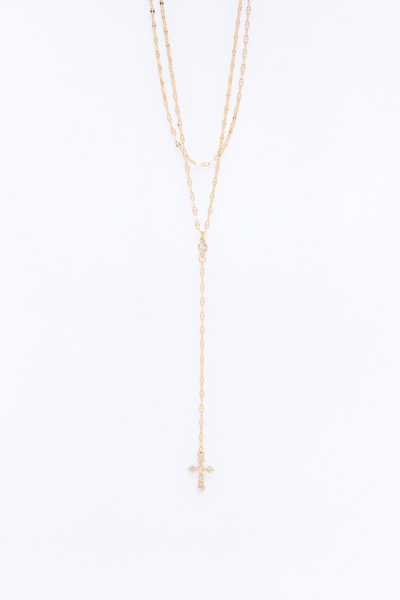 Keep Your Standards High Necklace - Gold image 3