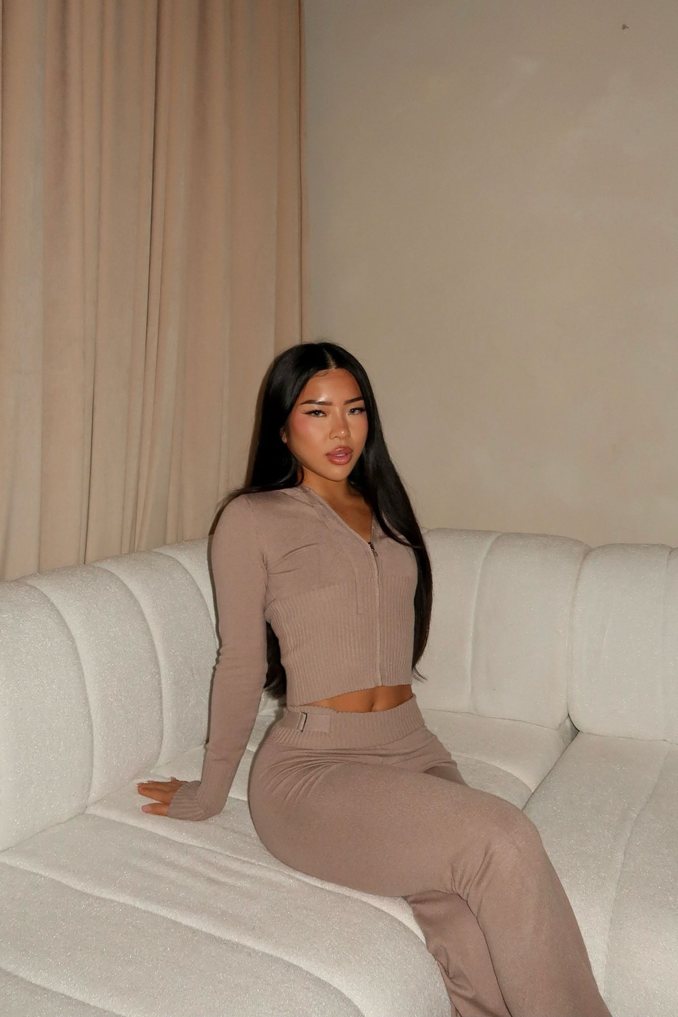 Lena Sweater Pant Set - Oatmeal image 6