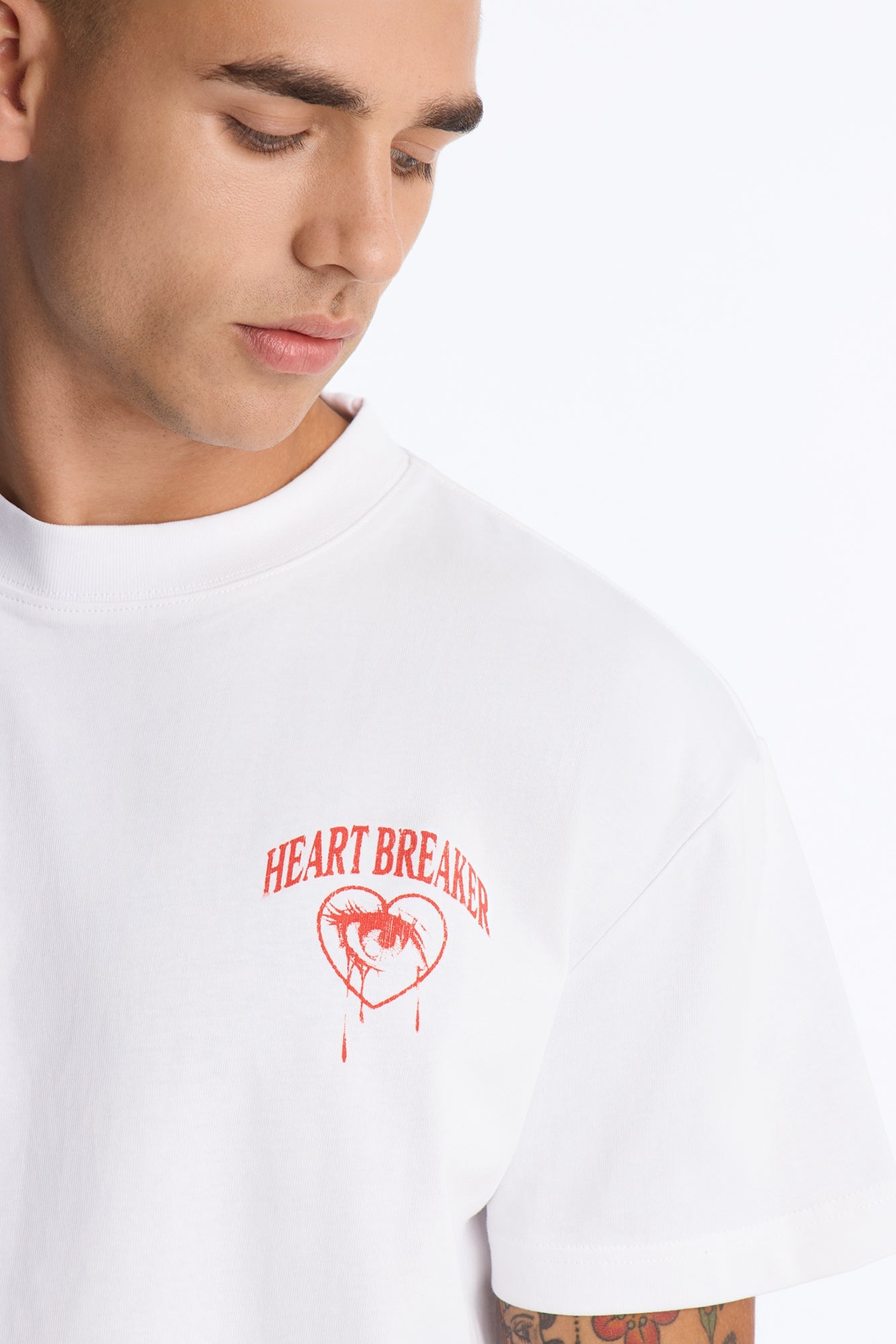Love Now Cry Later Short Sleeve Tee - White image 8