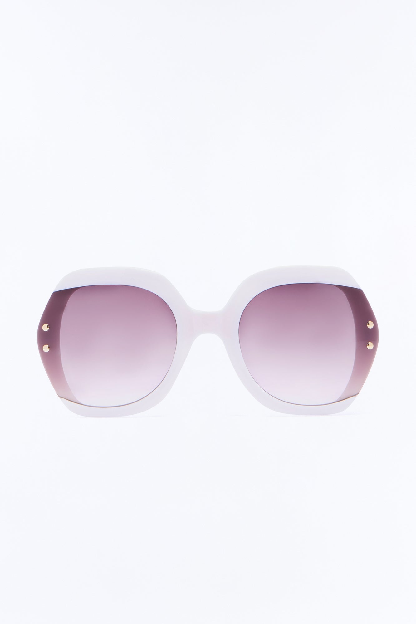 Good Morning Sunglasses - White image 3