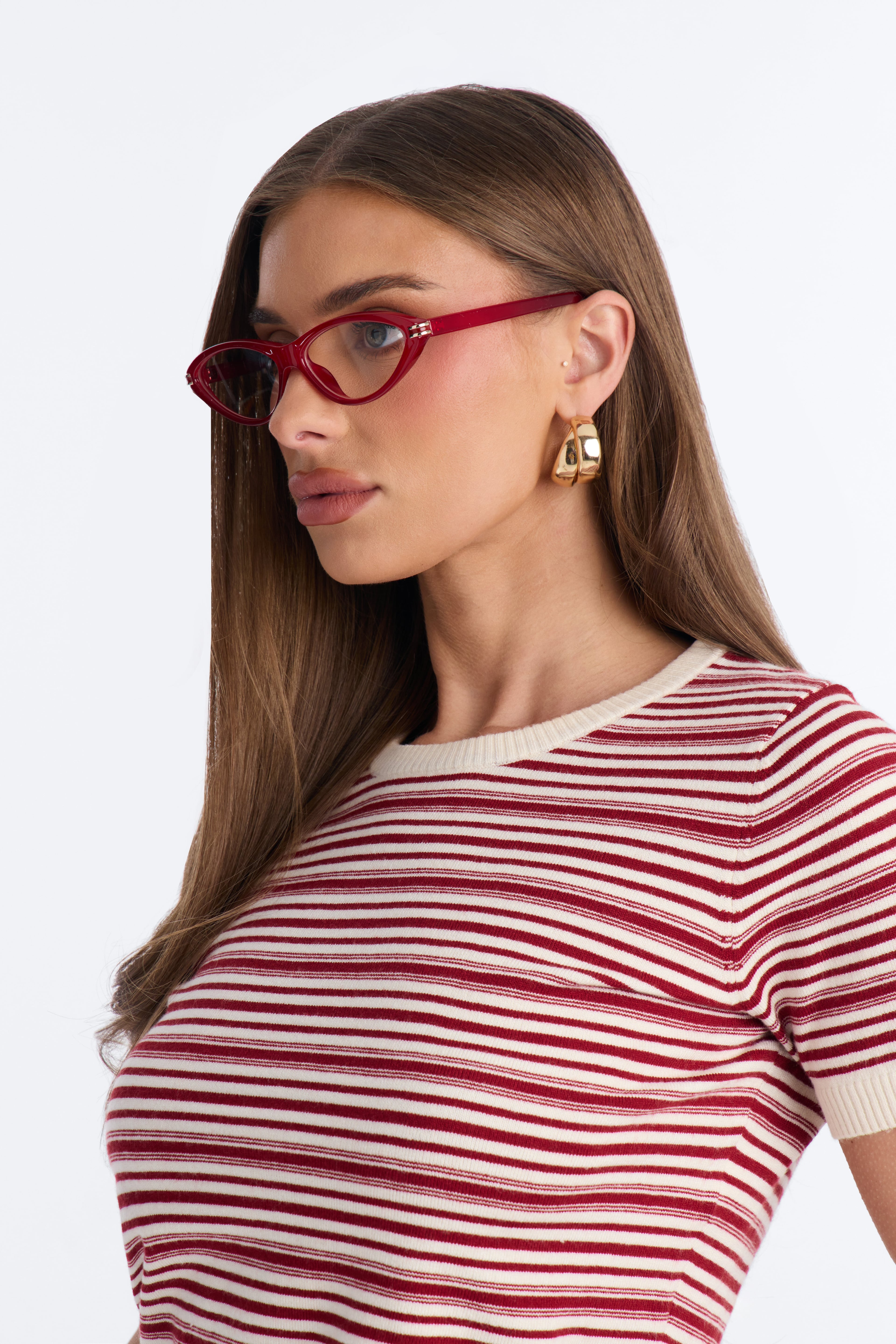Belong To Me Glasses - Red image 2