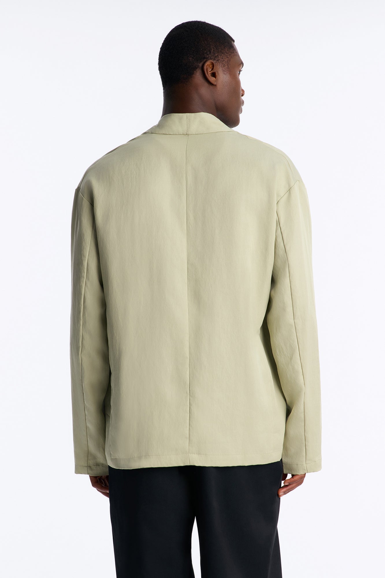 Relaxed St.Tropez Unlined Blazer - Olive image 4
