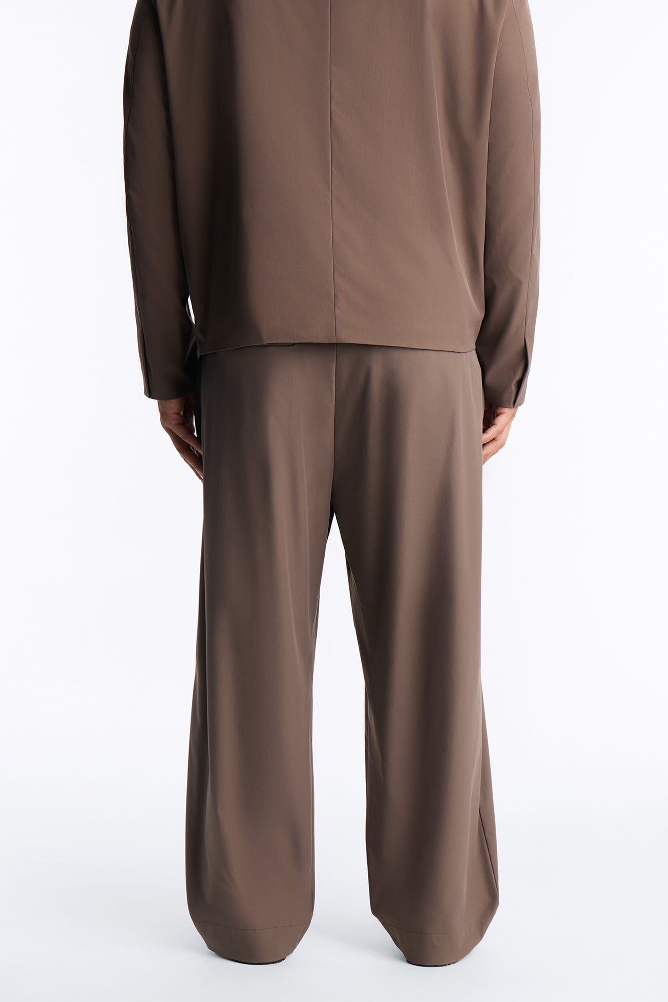 Relaxed Straight Heirloom Pleated Trouser - Grey image 7