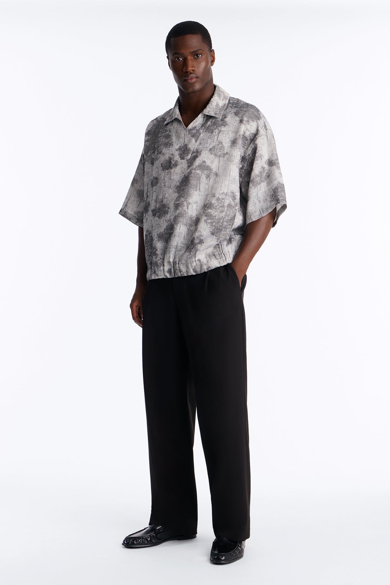 Shadow Grove Johnny Collar Polo - Brown image 2