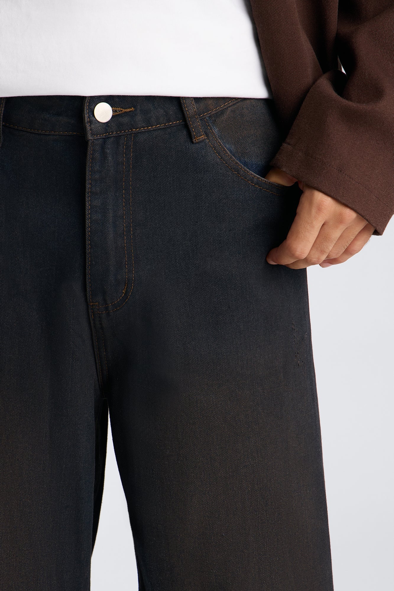 Relic Tinted Baggy Jean - Dark Wash image 7