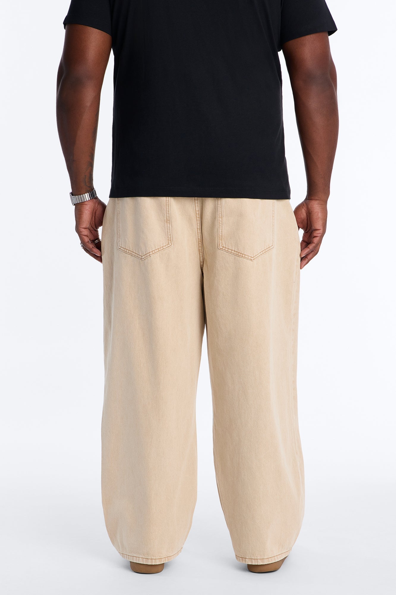 Sandstorm Baggy Jean - LightBrown image 4