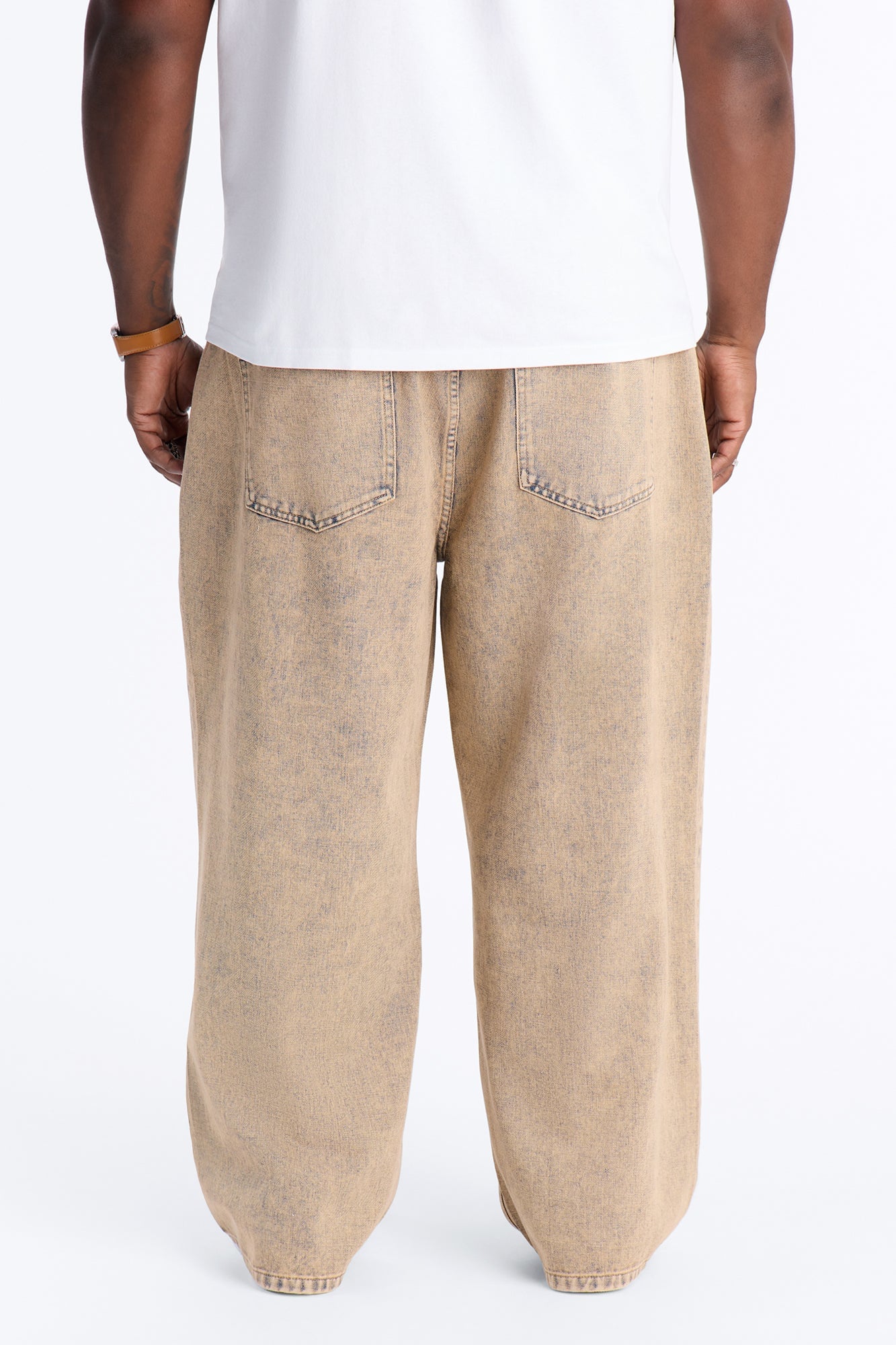 Sun Washed Baggy Jean - VintageWash image 3