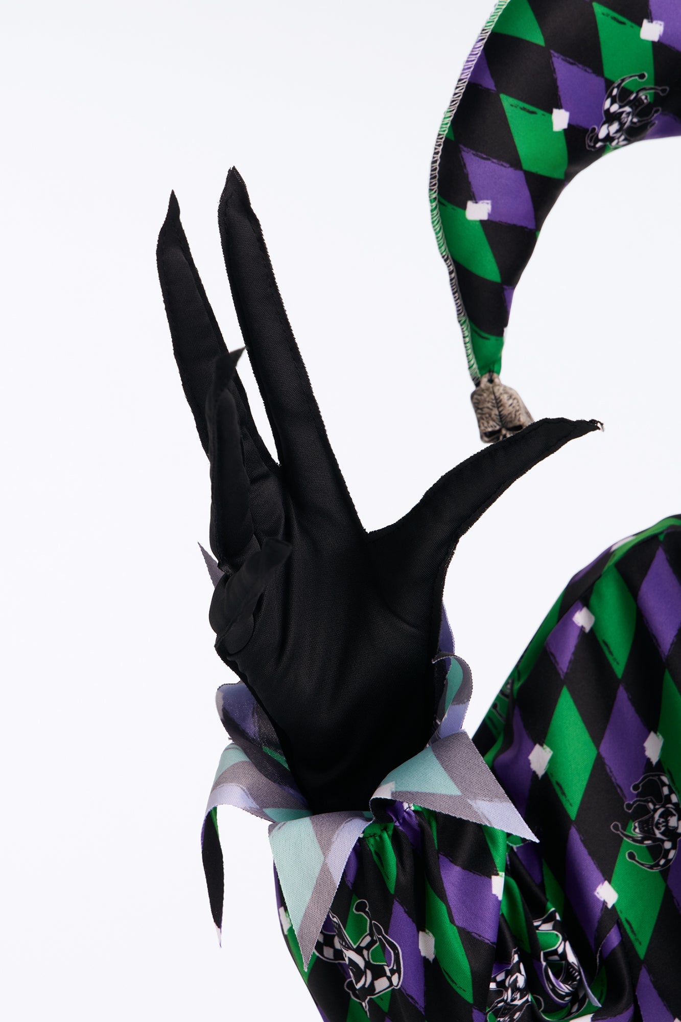 Mini Deadly Jester Costume - Black/combo image 3