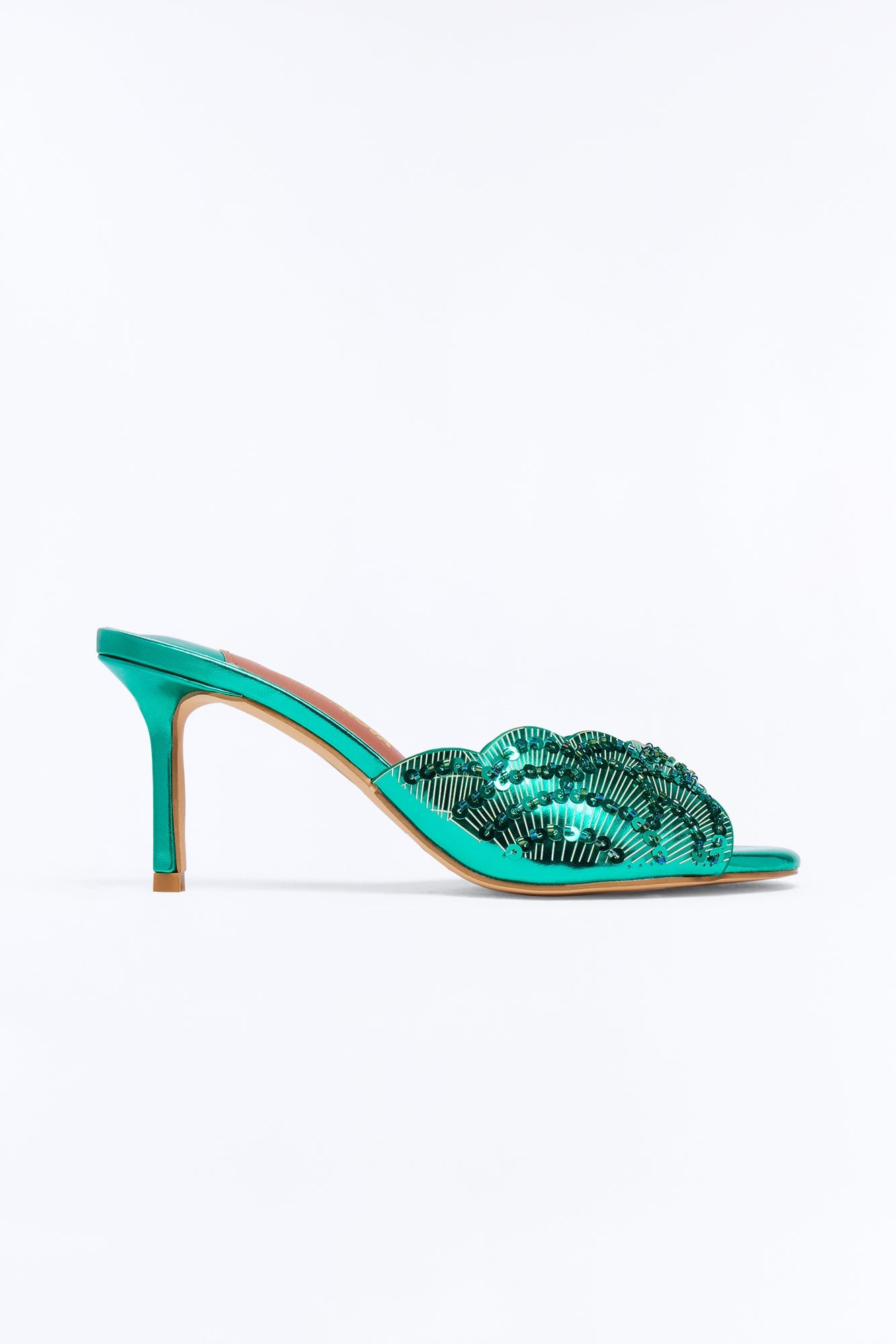 A Little Extra Heels - Turquoise image 3