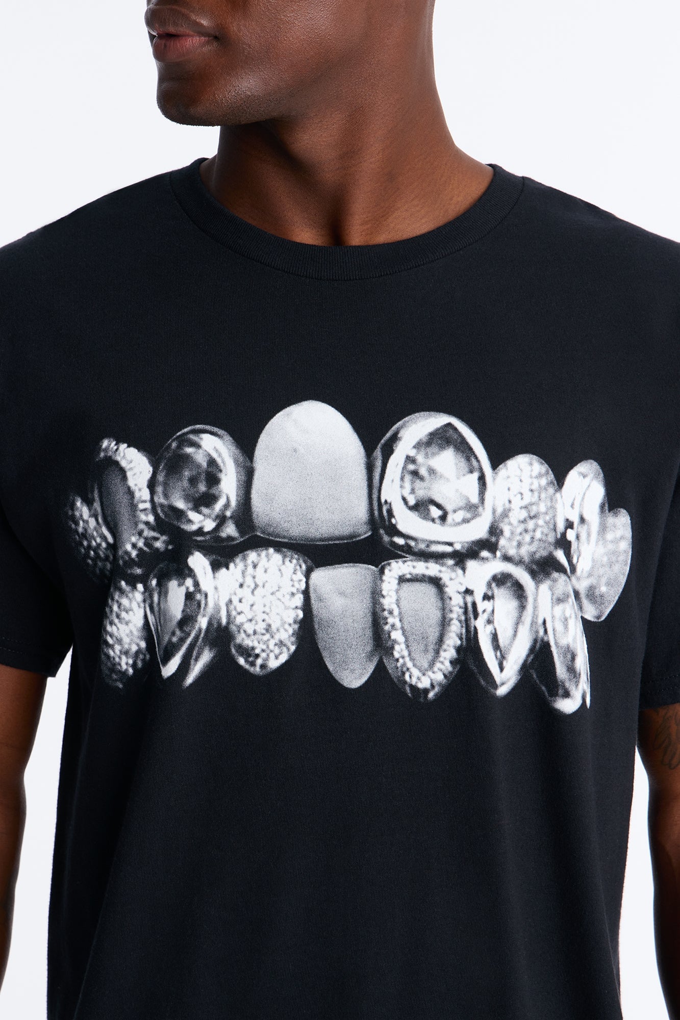 Pusha T Oversized Short Sleeve Tee - Black image 4