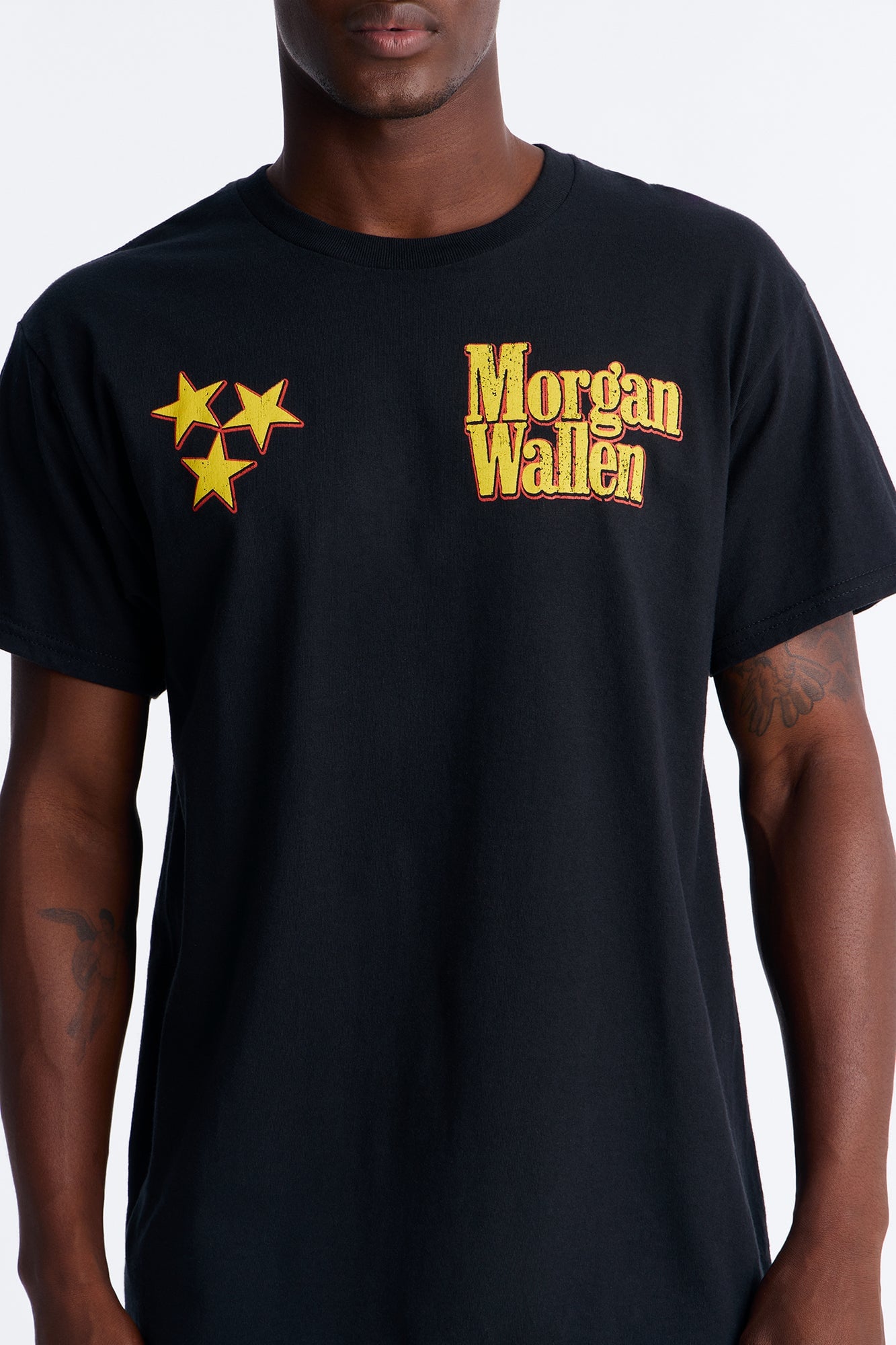 Morgan Wallen What I Want Oversized Short Sleeve Tee - Black image 3