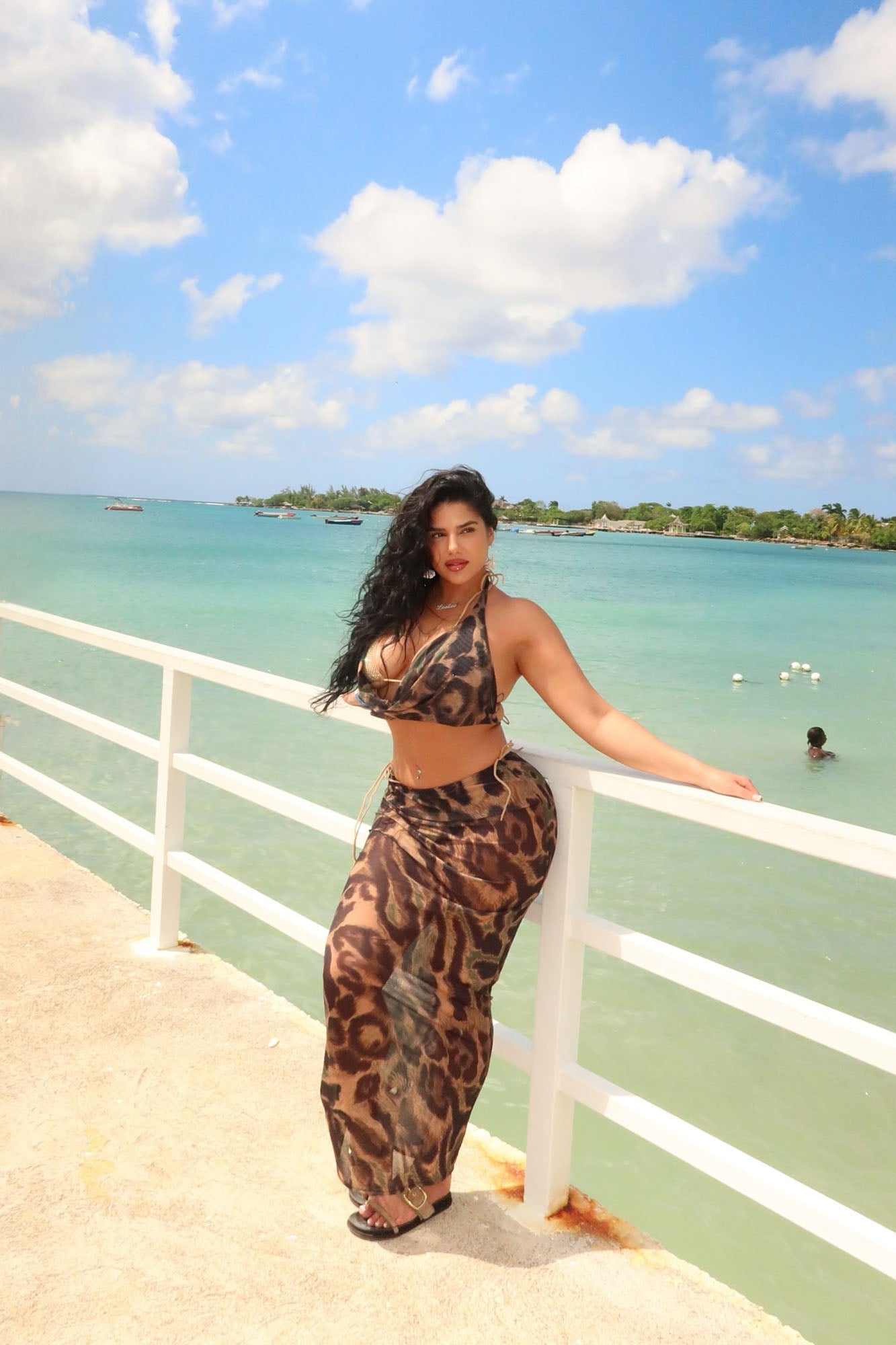 Living Wild Mesh Skirt Set - Leopard image 10