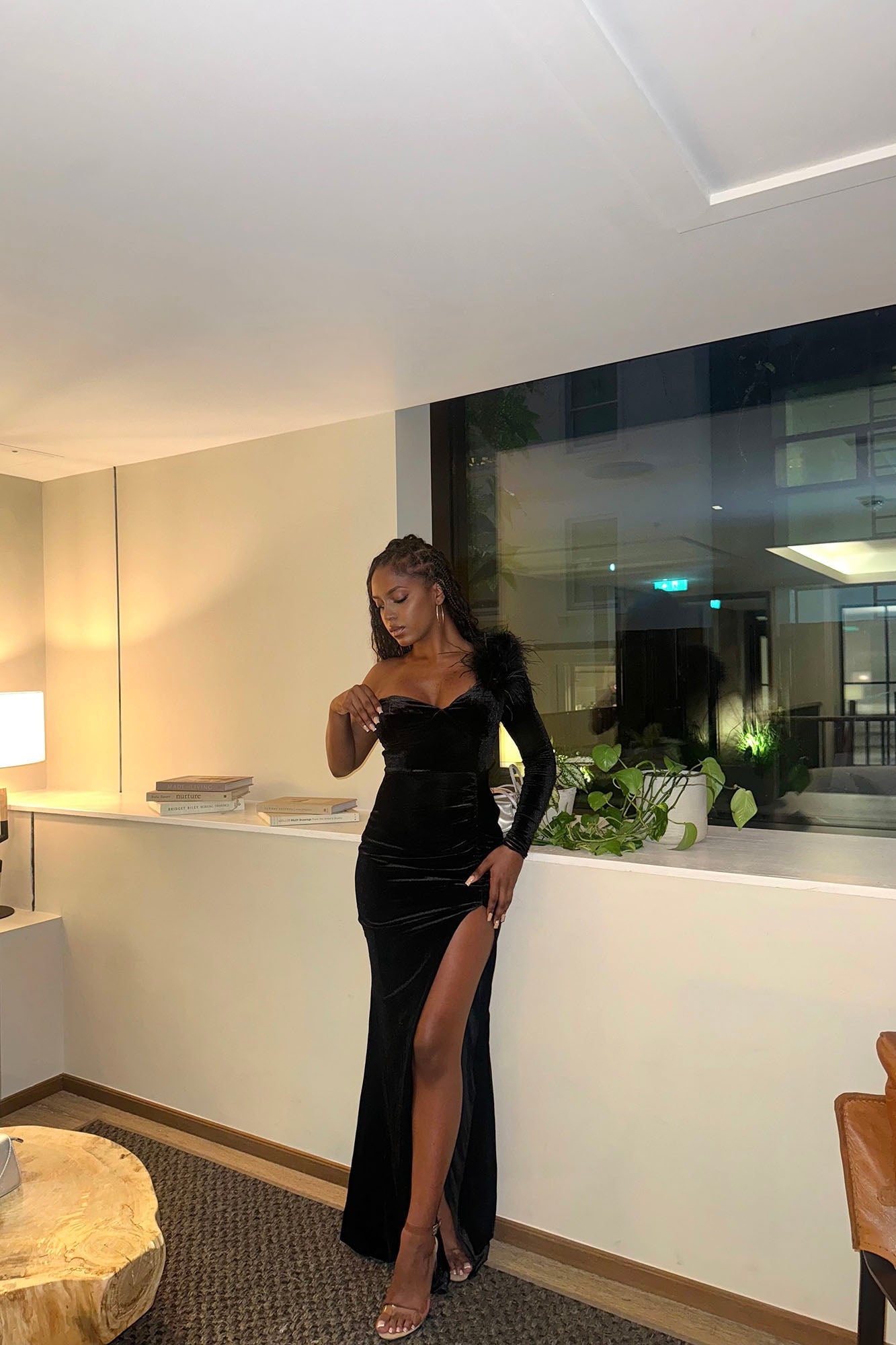 Meet Me At The Party Gown - Black image 5