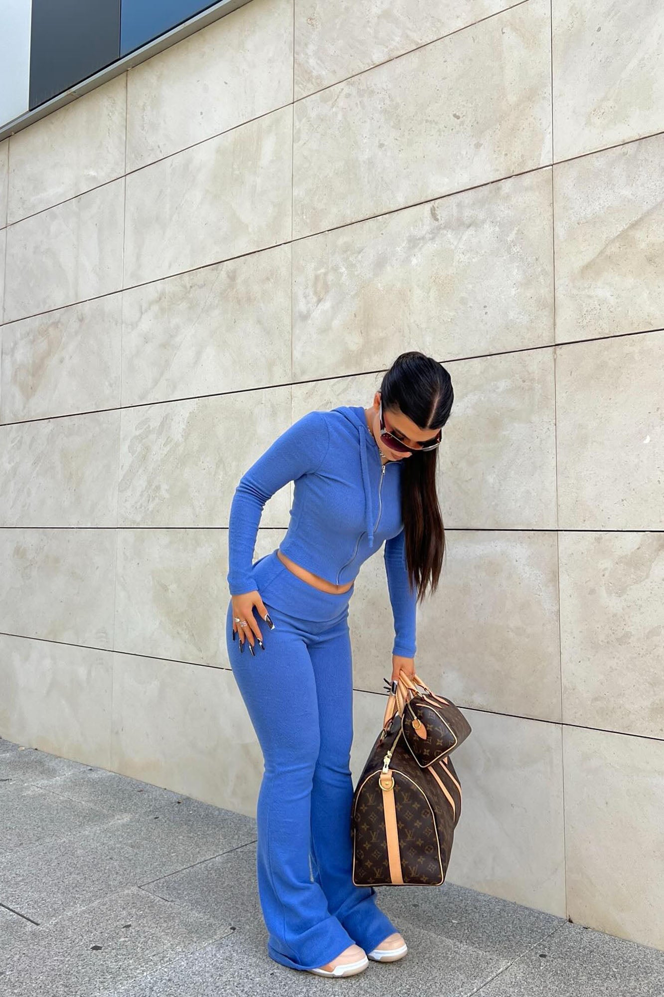 Maggie Pant Set - Blue image 7