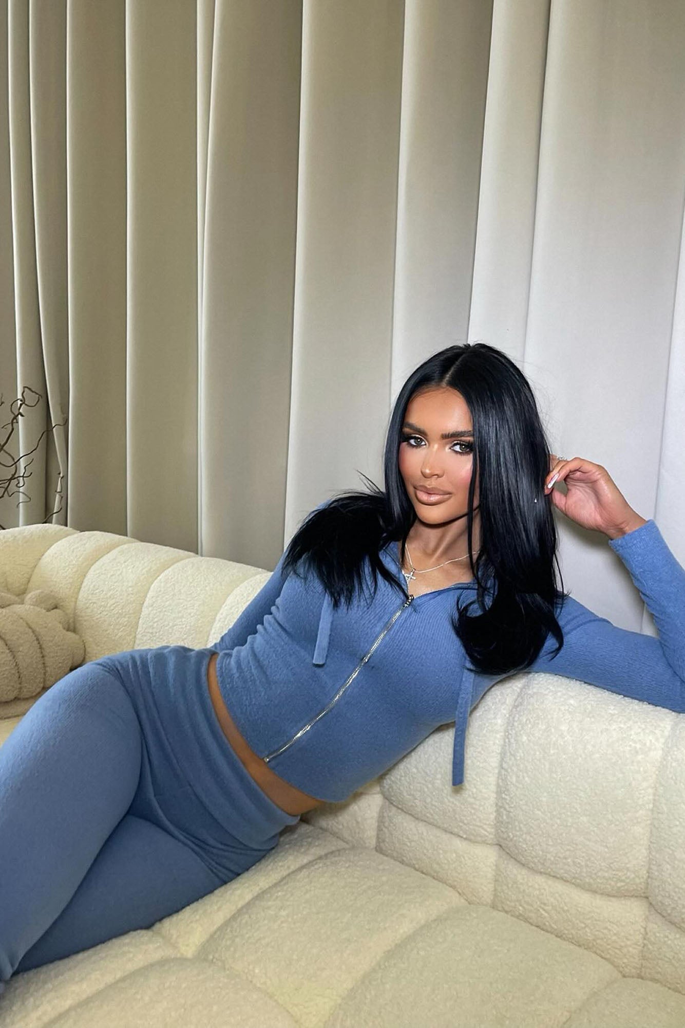 Maggie Pant Set - Blue image 8