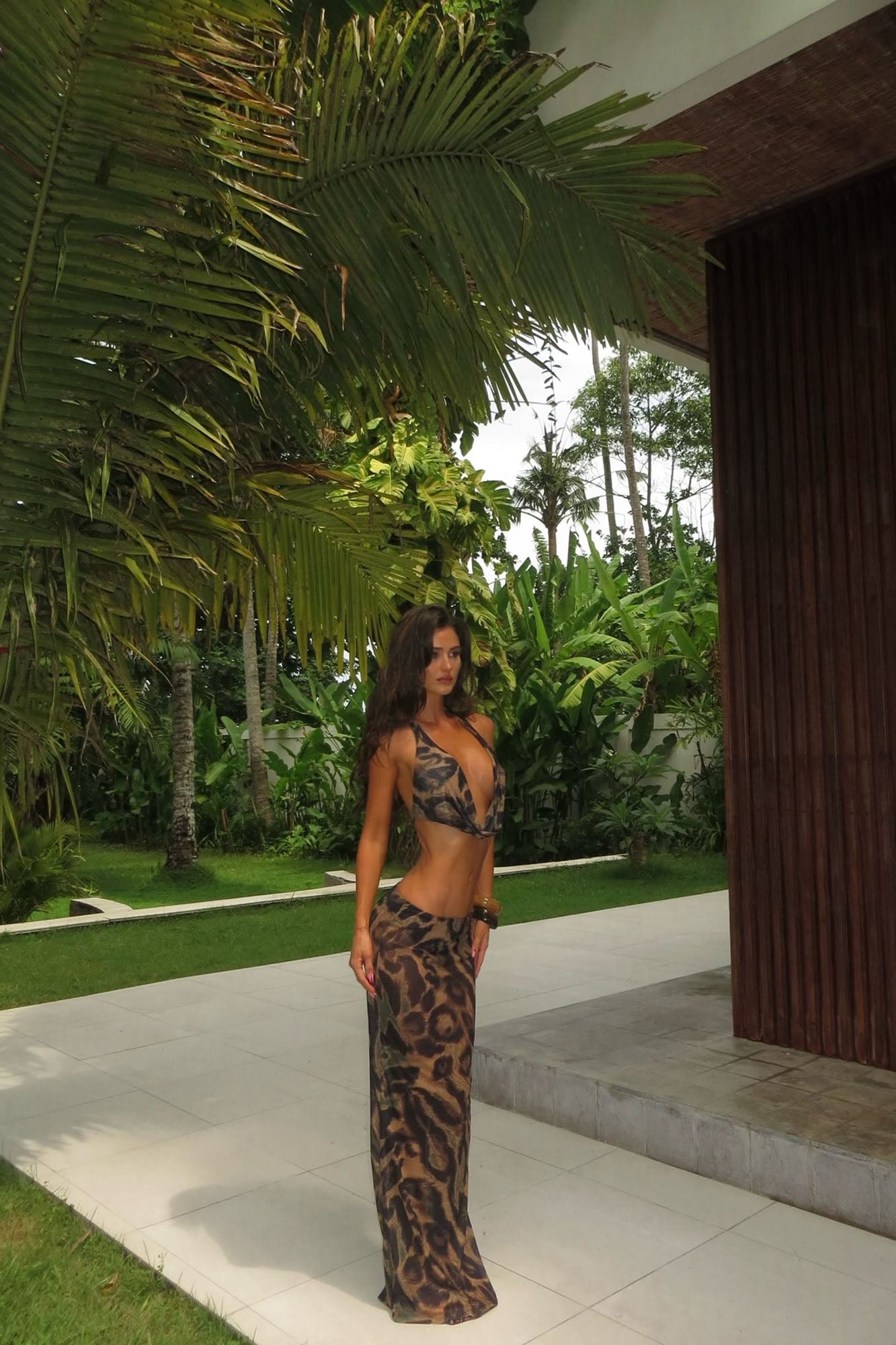 Living Wild Mesh Skirt Set - Leopard image 2