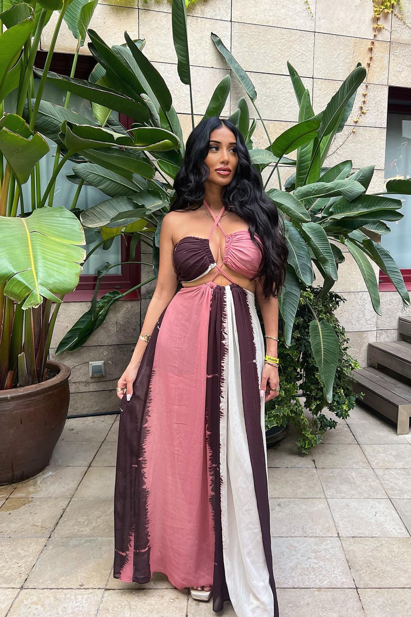 Gypsy Love Maxi Dress - Mauve/combo image 11