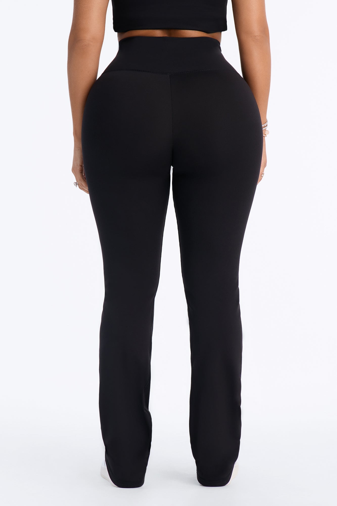 Myla Tricot Lounge Flare Pant - Black image 7