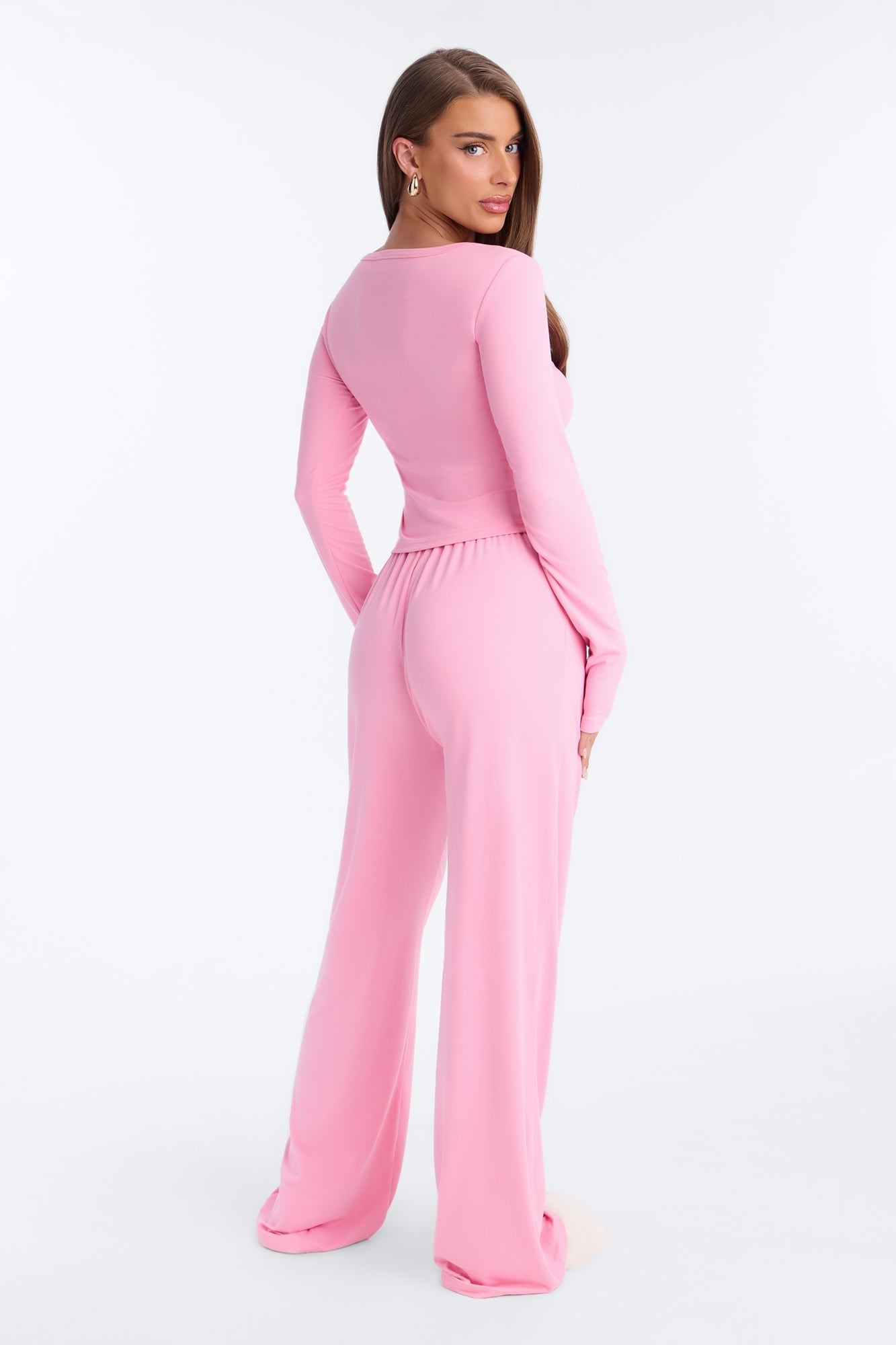 Lazy Morning Pant Set - Pink image 8