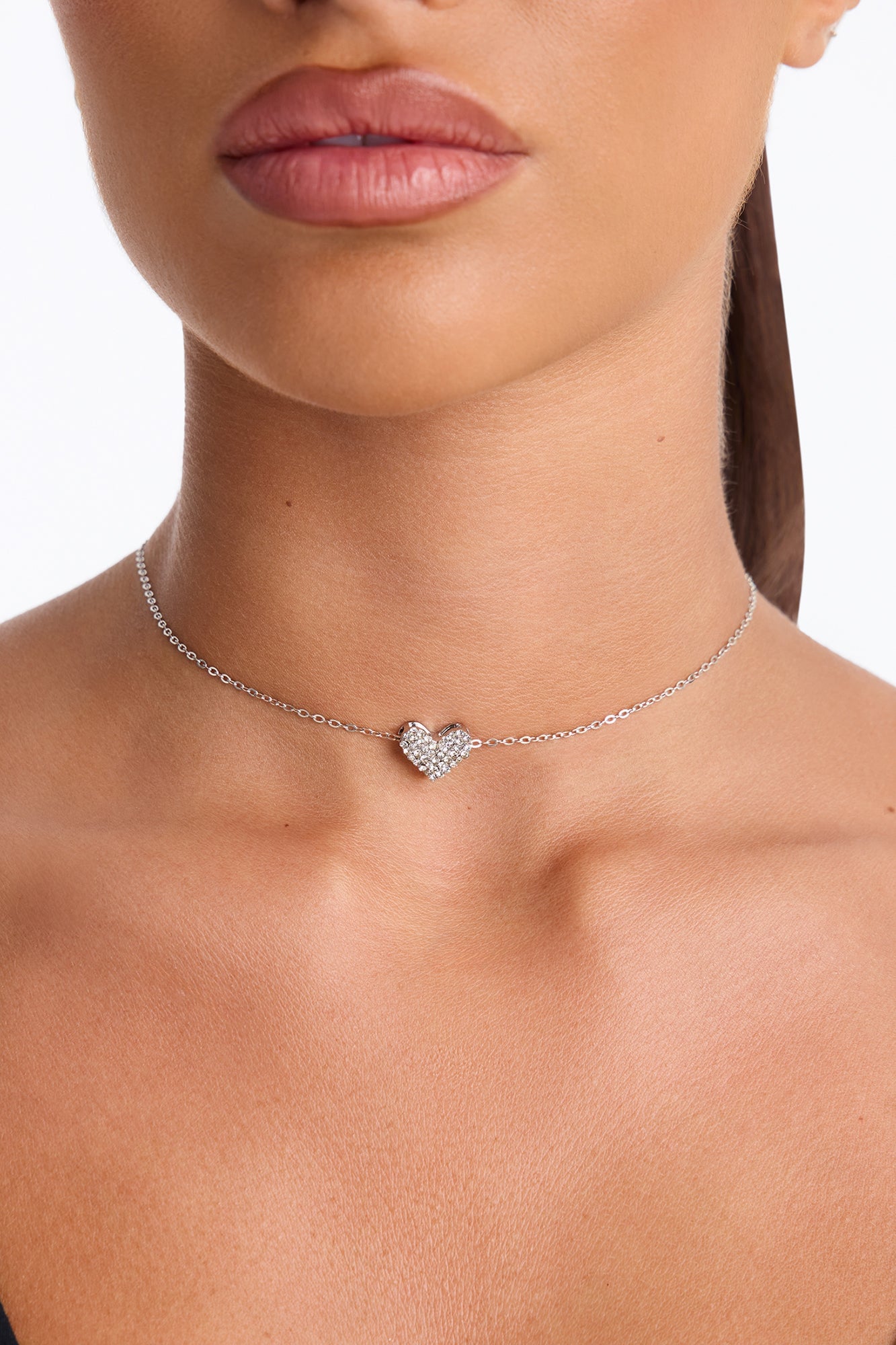 Special Place In My Heart Necklace - Silver image 2