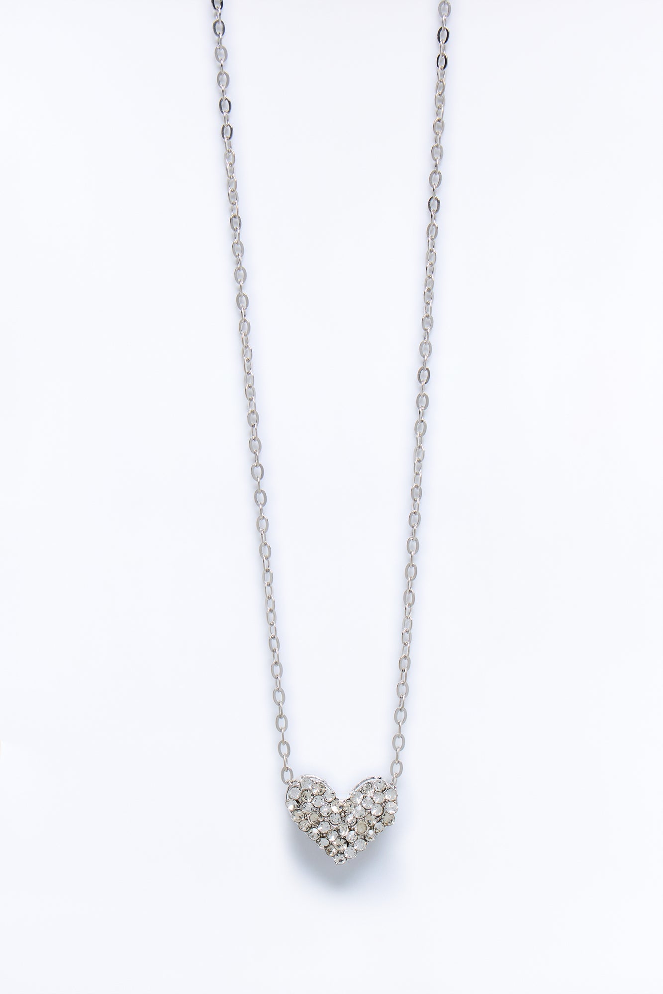 Special Place In My Heart Necklace - Silver image 3