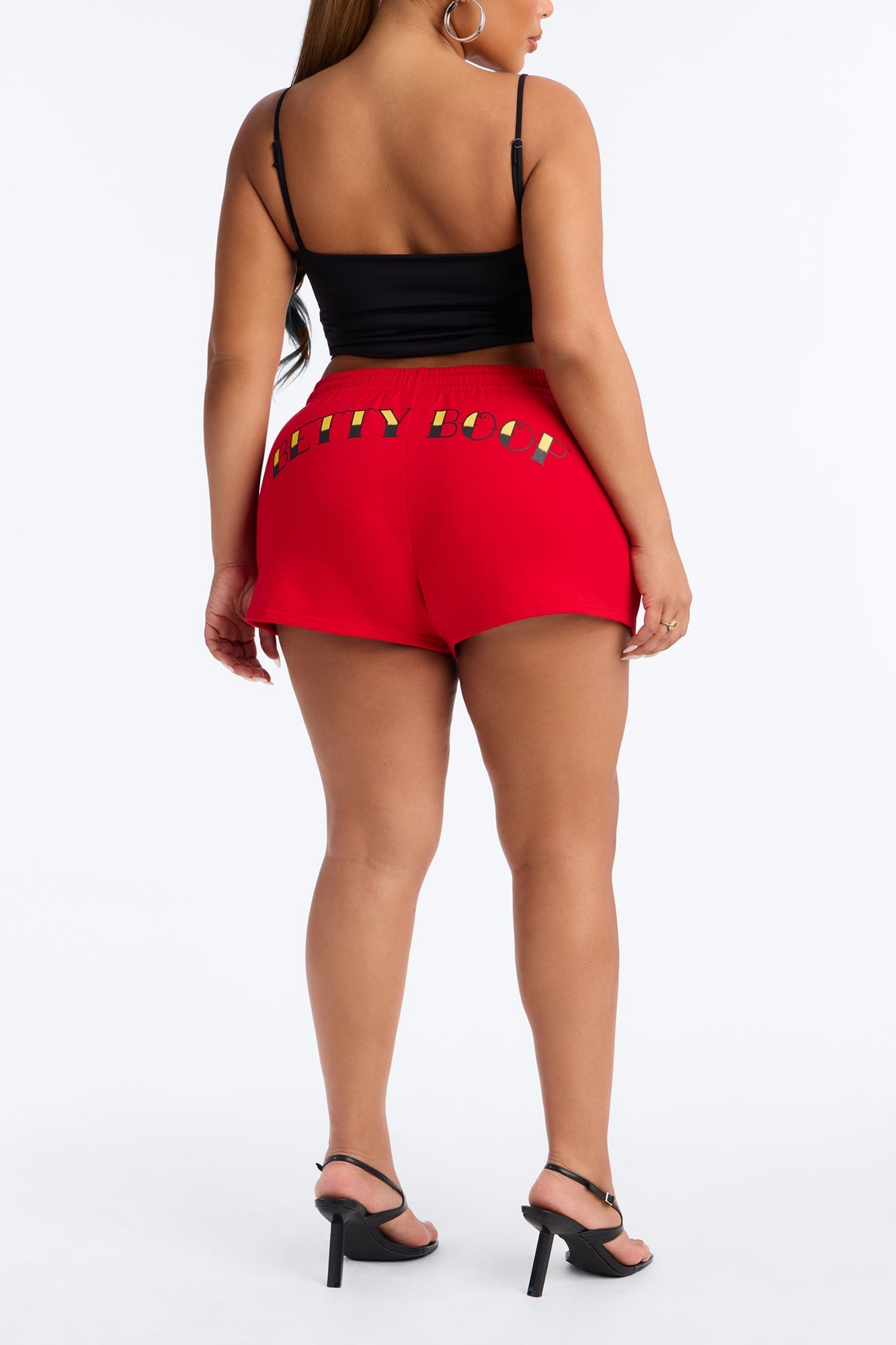 Betty Boop Tattoo Short - Red image 3