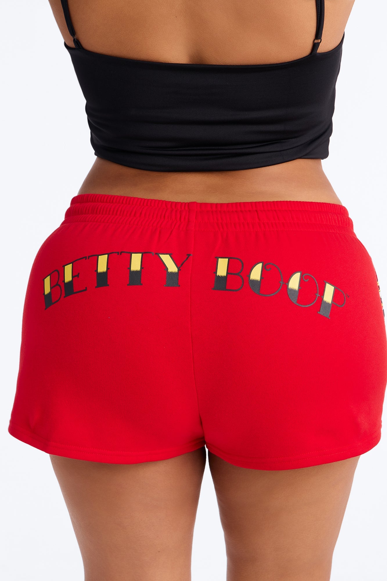 Betty Boop Tattoo Short - Red image 4