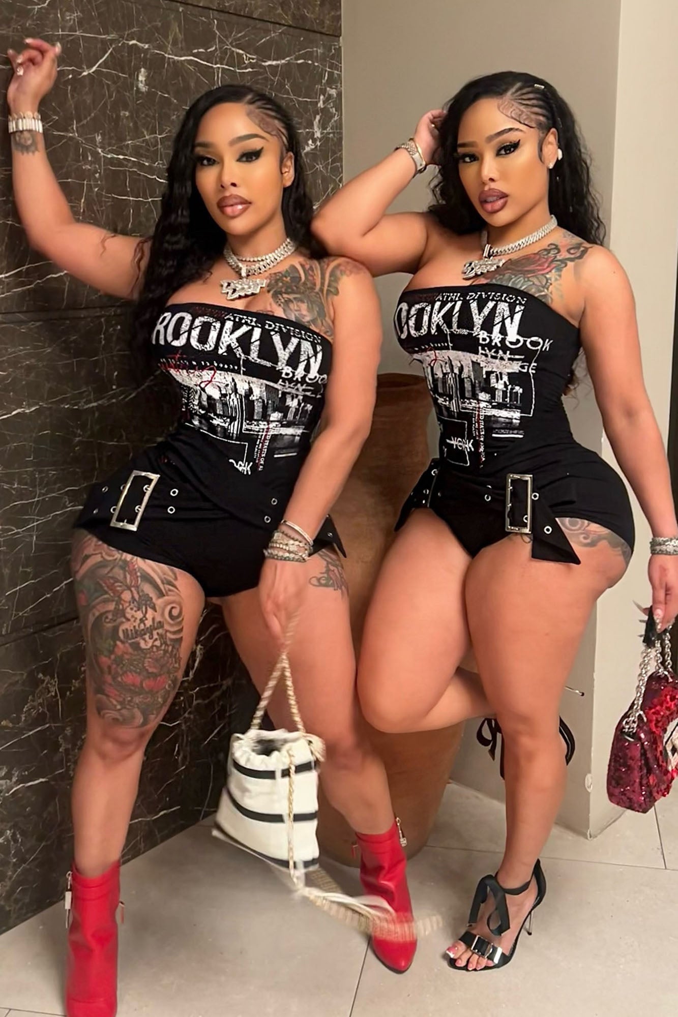 Brooklyn Romper - Black image 7