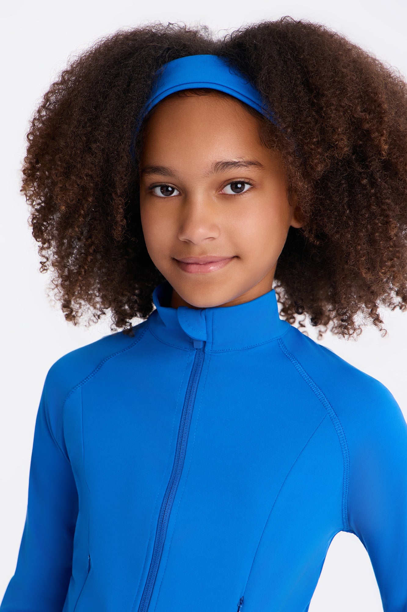 Mini Love To Sweat Active Legging Set - Royal image 4