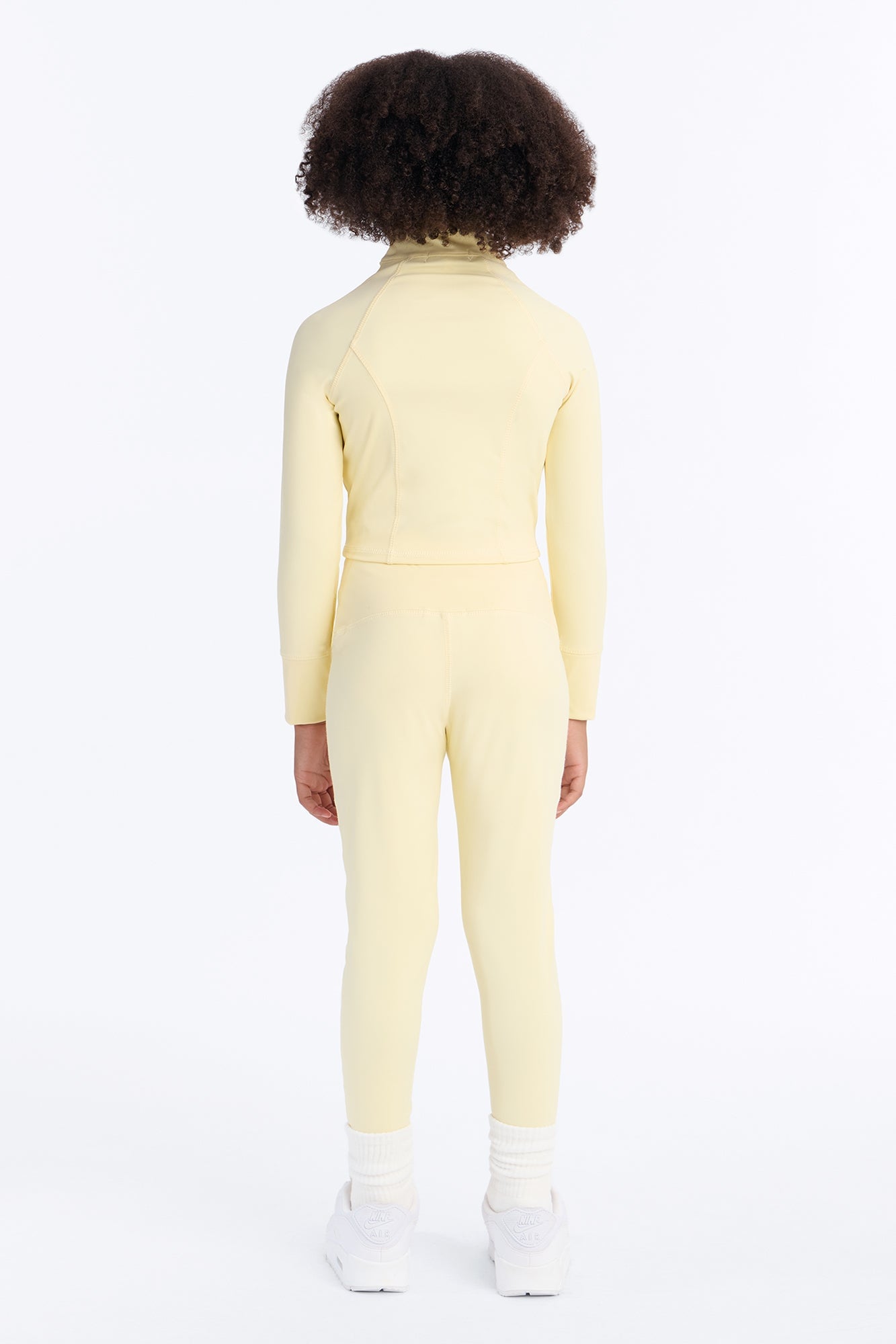 Mini Love To Sweat Active Legging Set - Yellow image 4