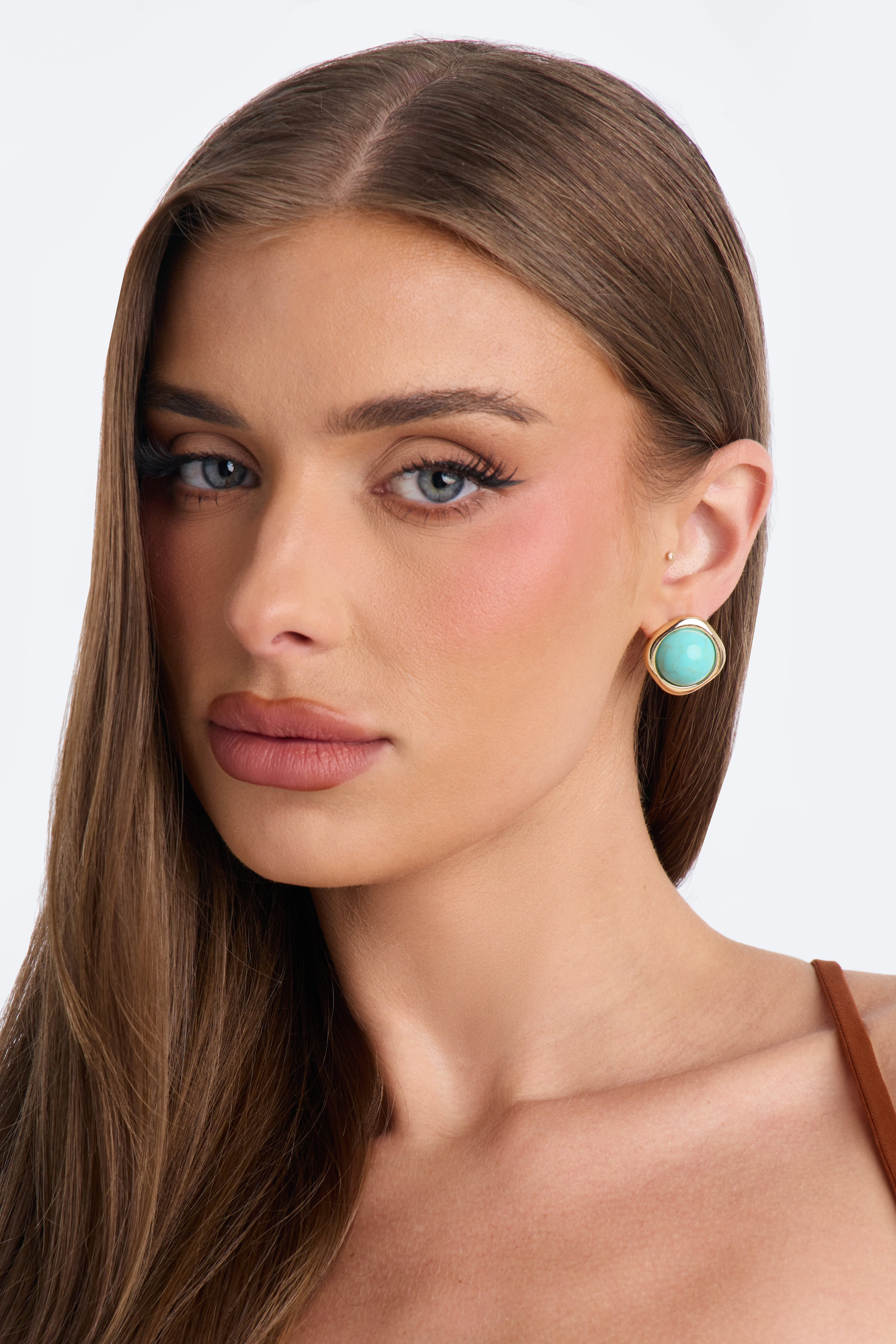 Oceana Muse Stud Earrings - Turquoise image 1