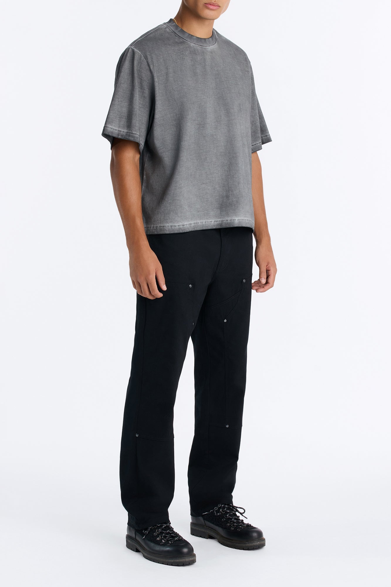 Summer League Straight Carpenter Pants - Black image 6