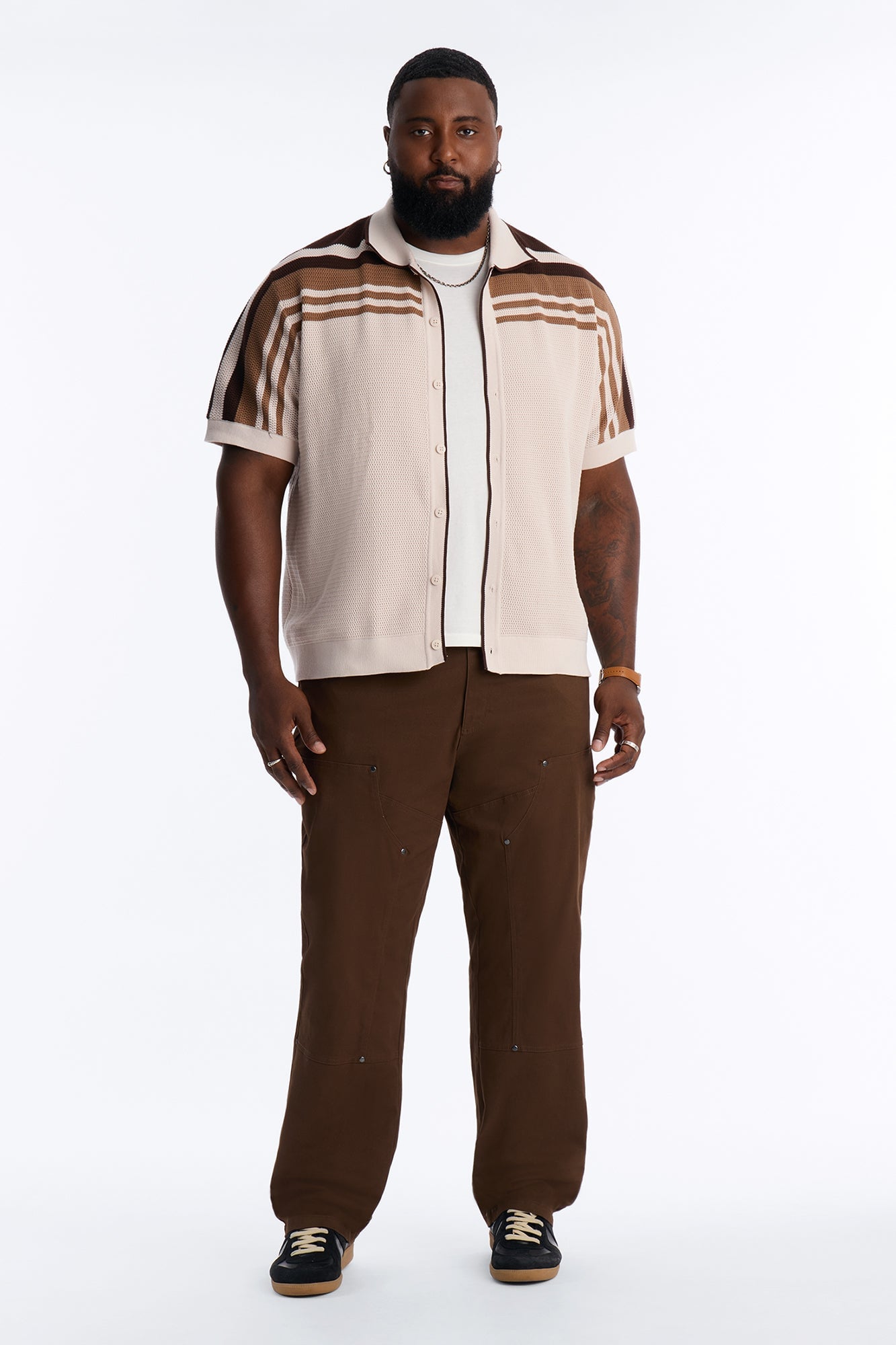 Summer League Straight Carpenter Pants - Brown image 2