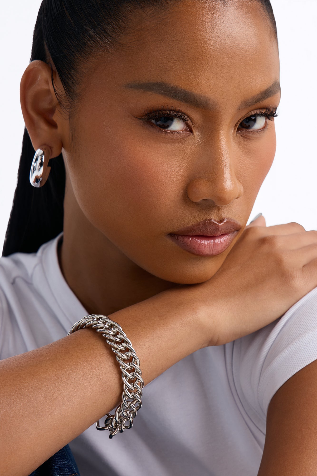 Daily Link Bracelet - Silver image 2