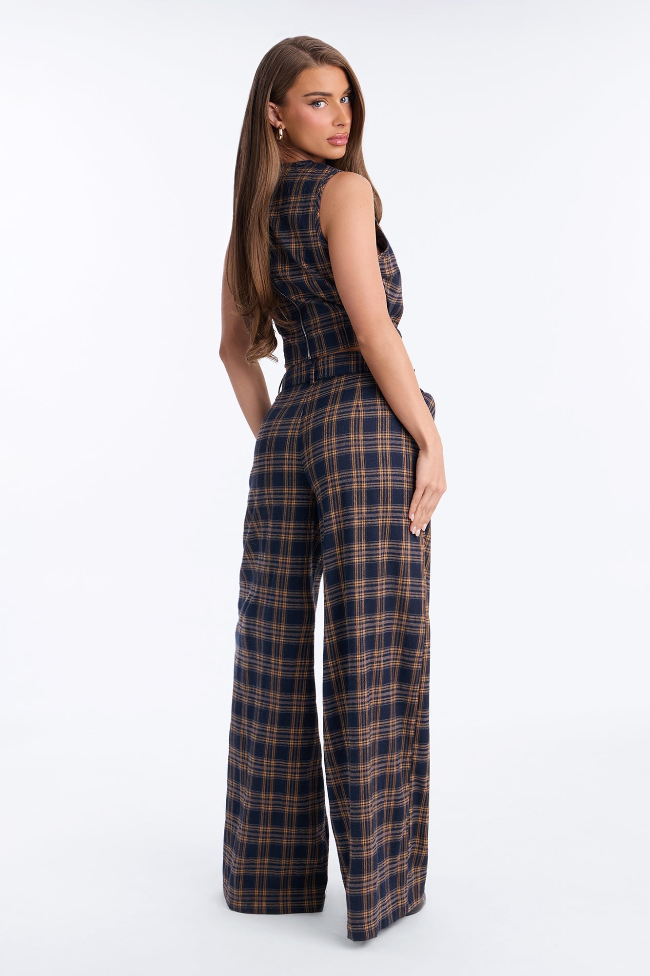 Little Miss Perfect Pant Set - Navy/combo image 8