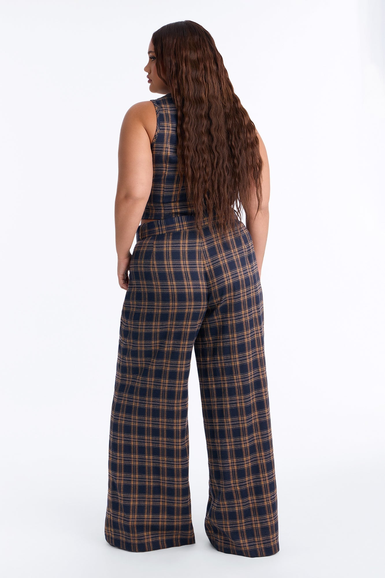 Little Miss Perfect Pant Set - Navy/combo image 4