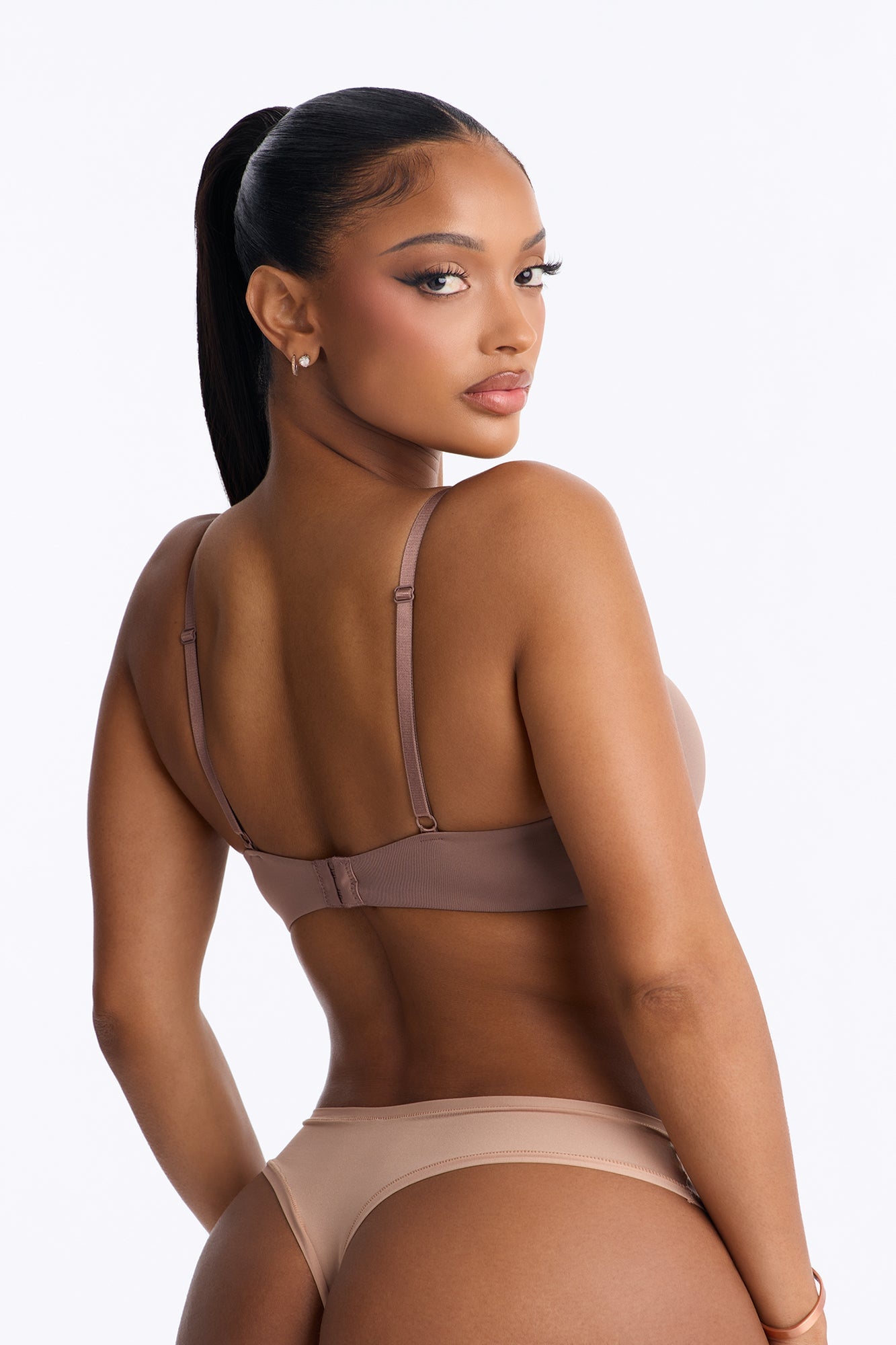 Let Me Live Wireless Bra - Beige image 3